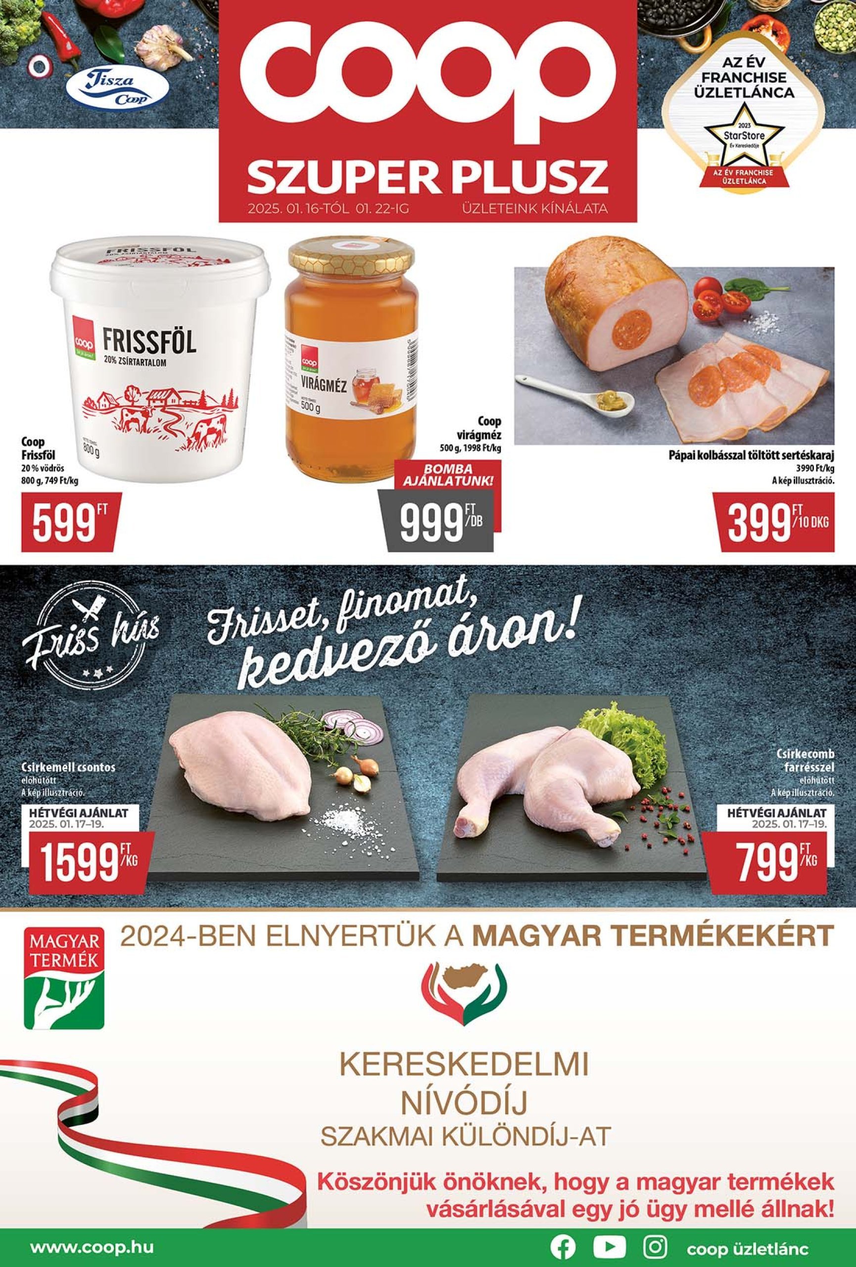 coop - Coop - Szuper Plusz akciós újság, érvényes 01.16. - 01.22.