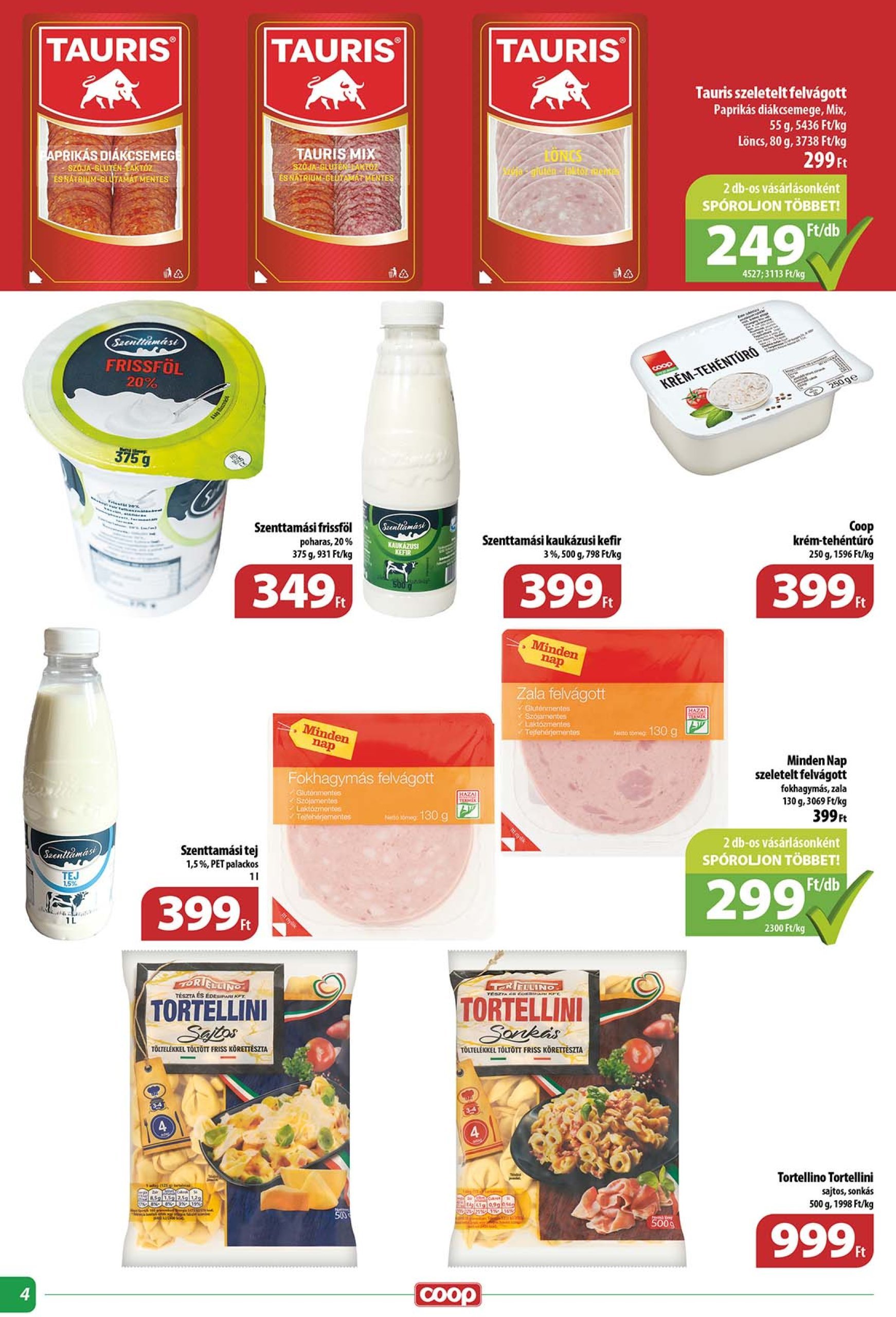 coop - Coop - Szuper Plusz akciós újság, érvényes 01.16. - 01.22. - page: 4