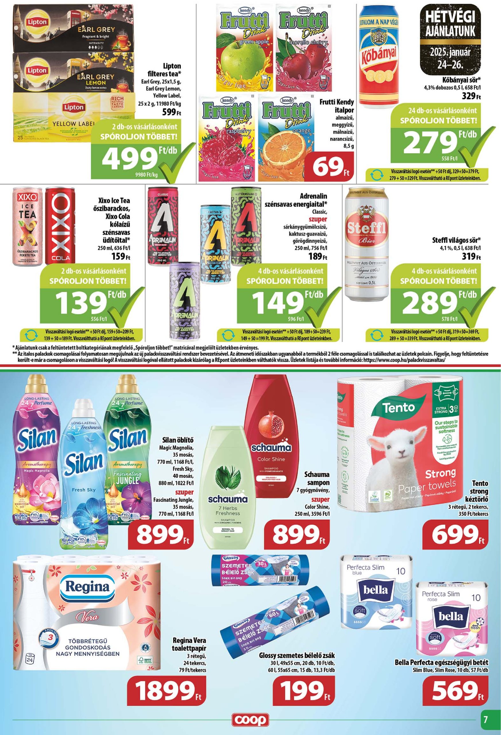 coop - Coop - Abc Szuper akciós újság, érvényes 01.23. - 01.29. - page: 7