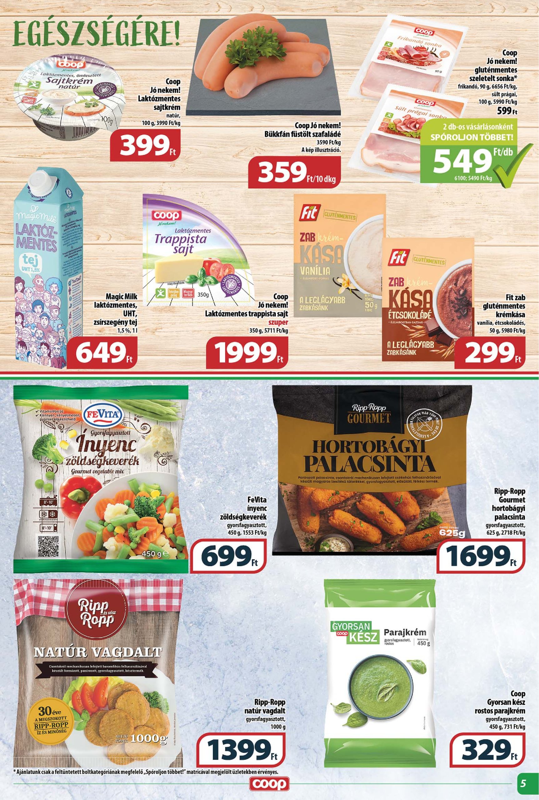 coop - Coop - Abc Szuper akciós újság, érvényes 01.23. - 01.29. - page: 5