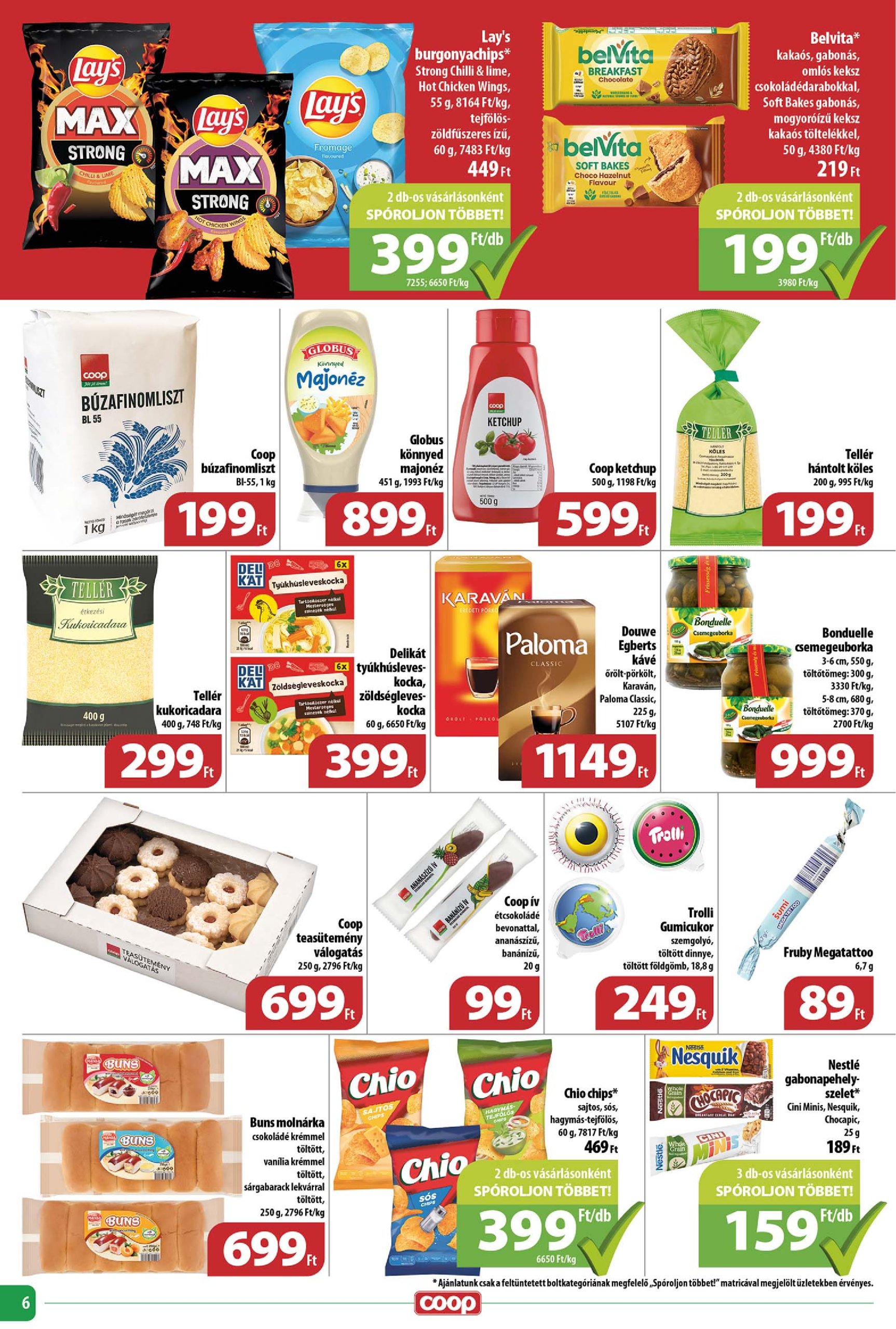 coop - Coop - Abc Szuper akciós újság, érvényes 01.23. - 01.29. - page: 6