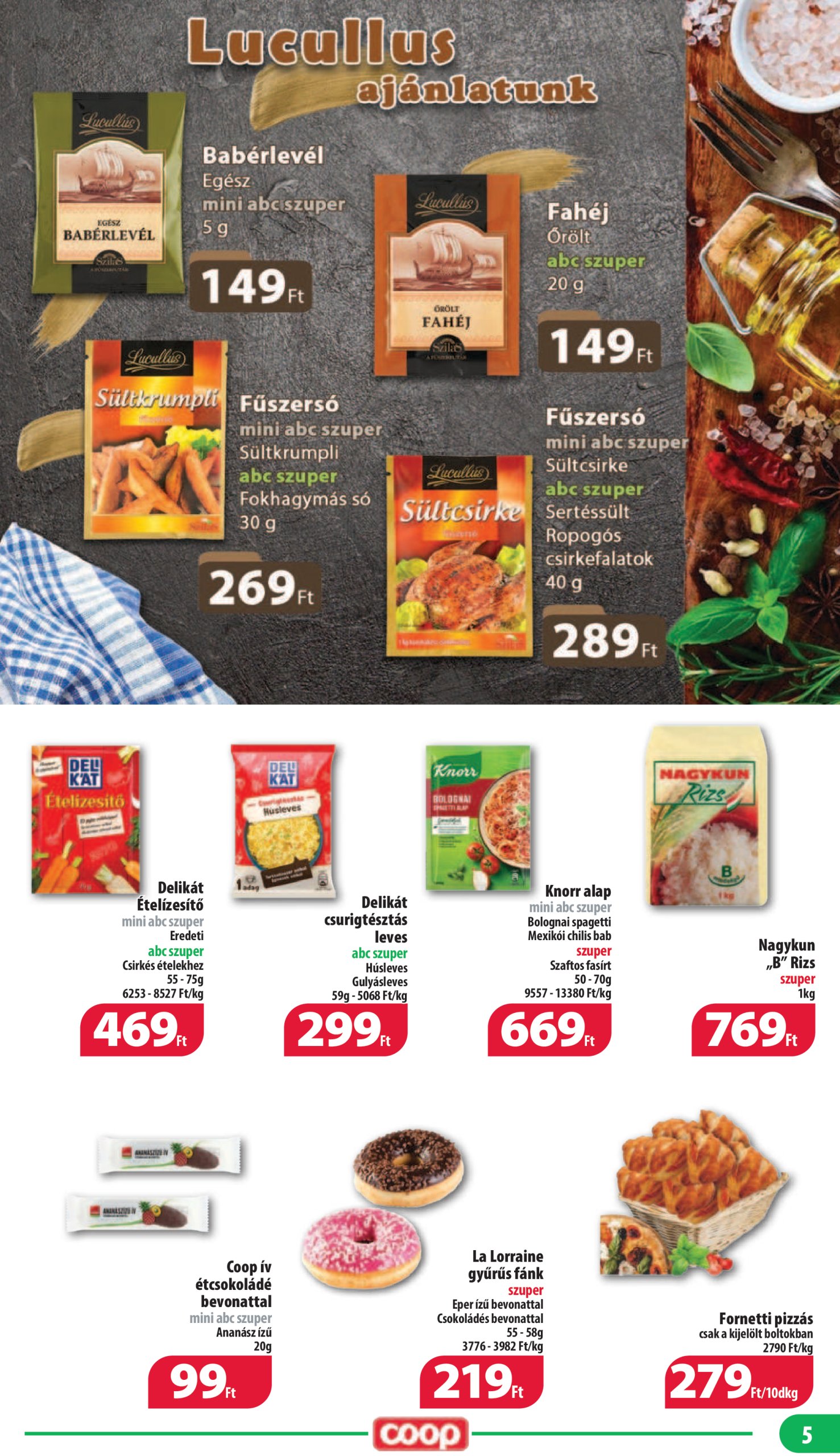 coop - Coop - Mini Abc Szuper akciós újság, érvényes 01.23. - 01.29. - page: 5