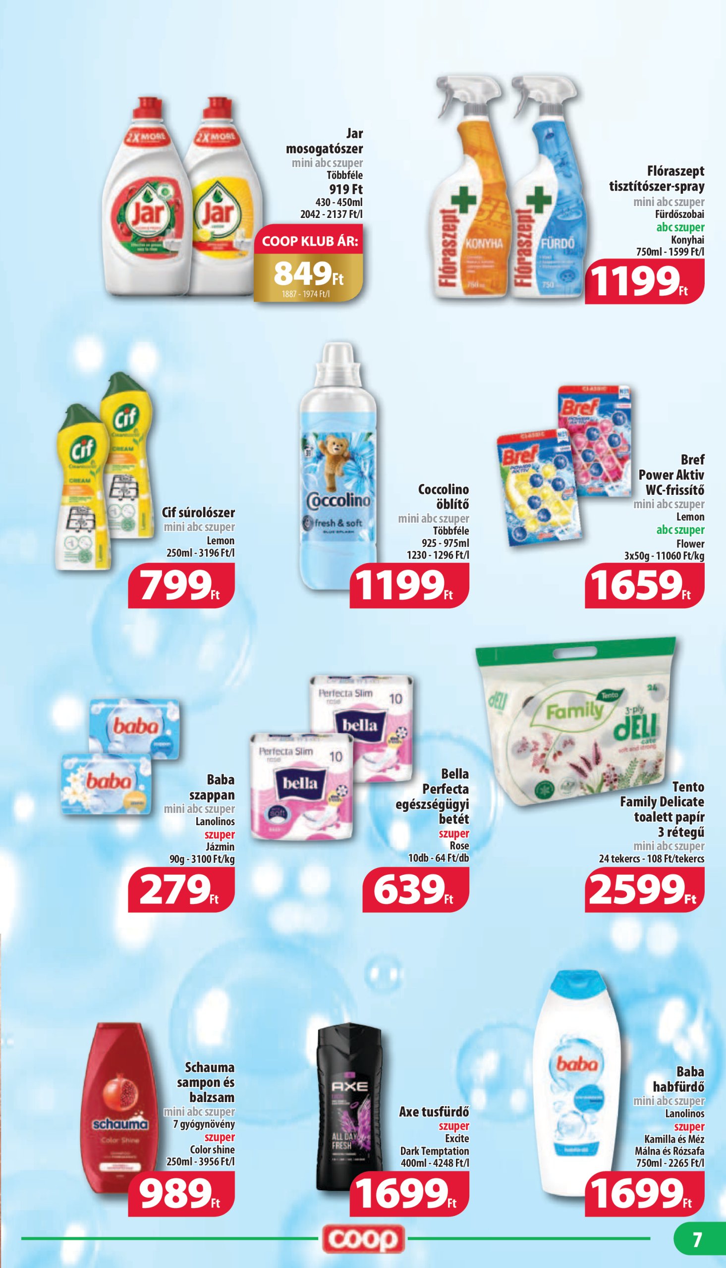 coop - Coop - Mini Abc Szuper akciós újság, érvényes 01.23. - 01.29. - page: 7