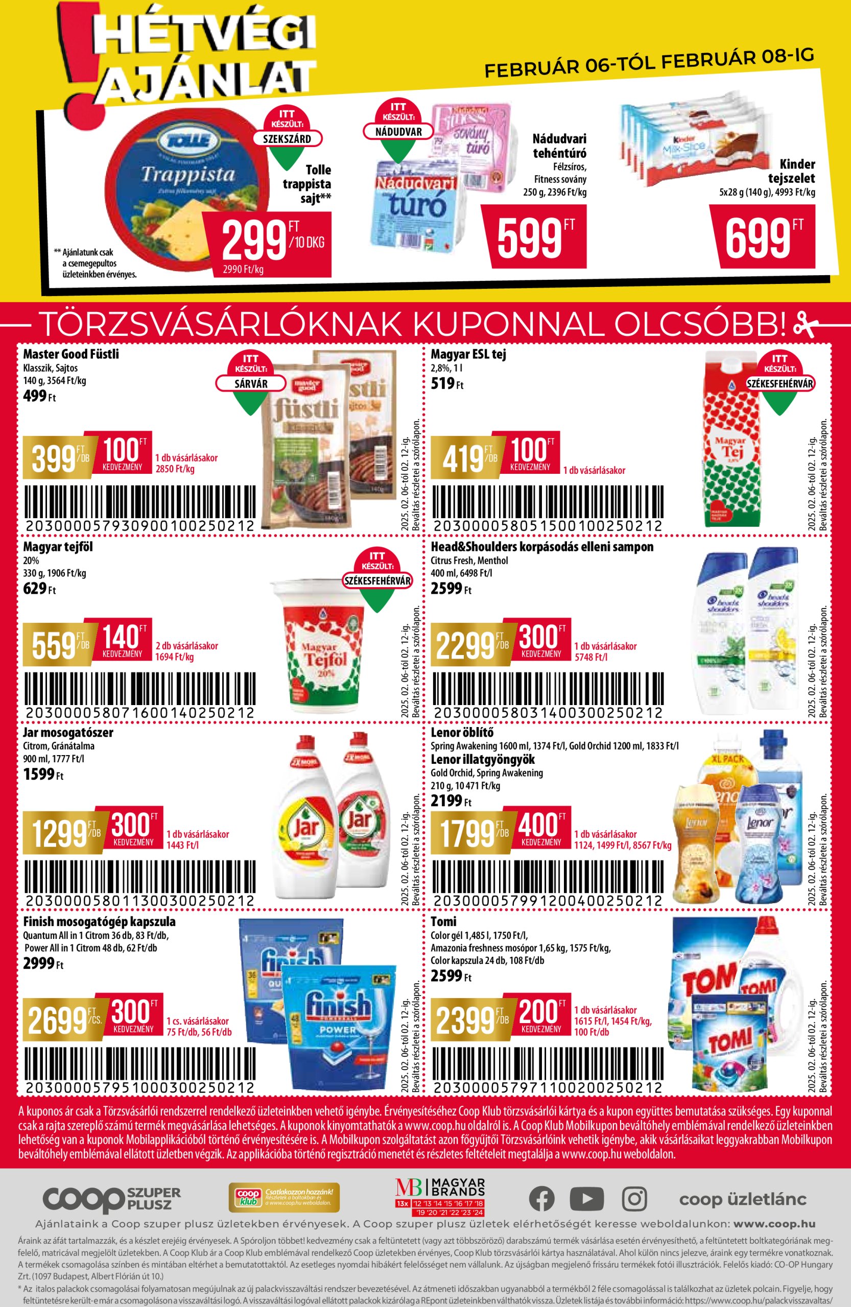 coop - Coop - Szuper Plusz akciós újság, érvényes 02.06. - 02.12. - page: 12