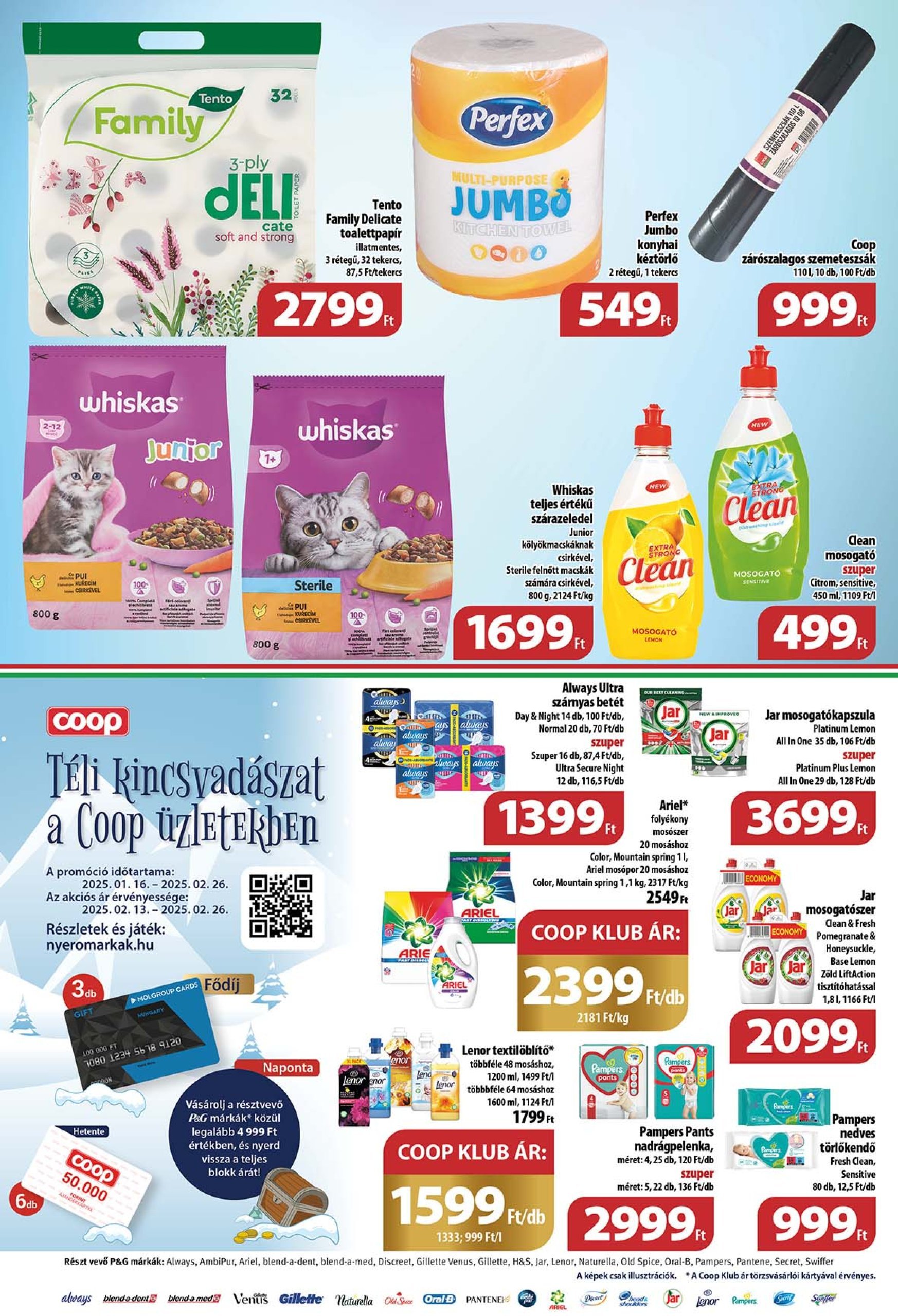 coop - Coop - Abc-Szuper akciós újság, érvényes 02.13. - 02.19. - page: 11