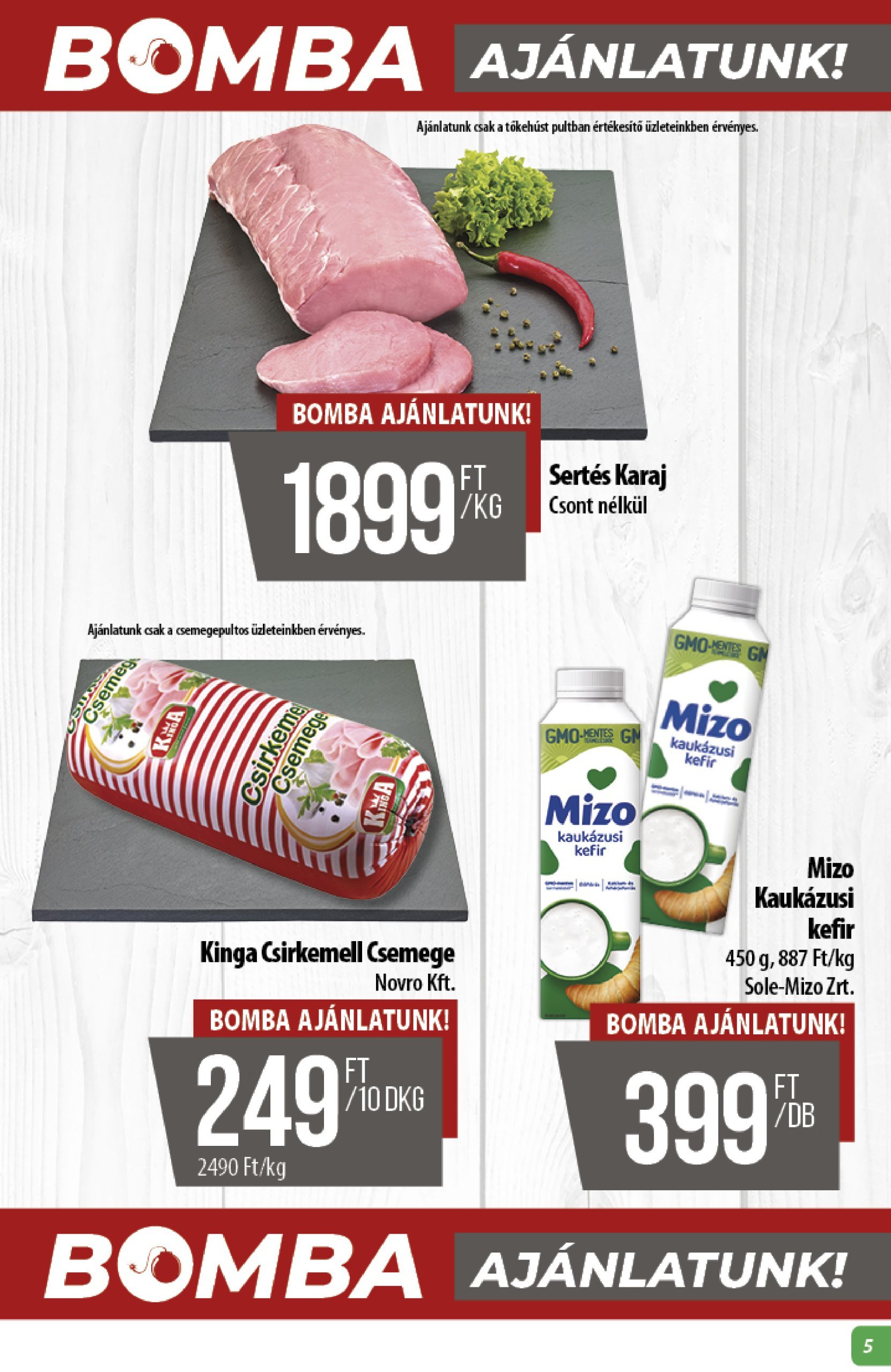 coop - Coop - Alföld akciós újság, érvényes 02.13. - 02.19. - page: 5