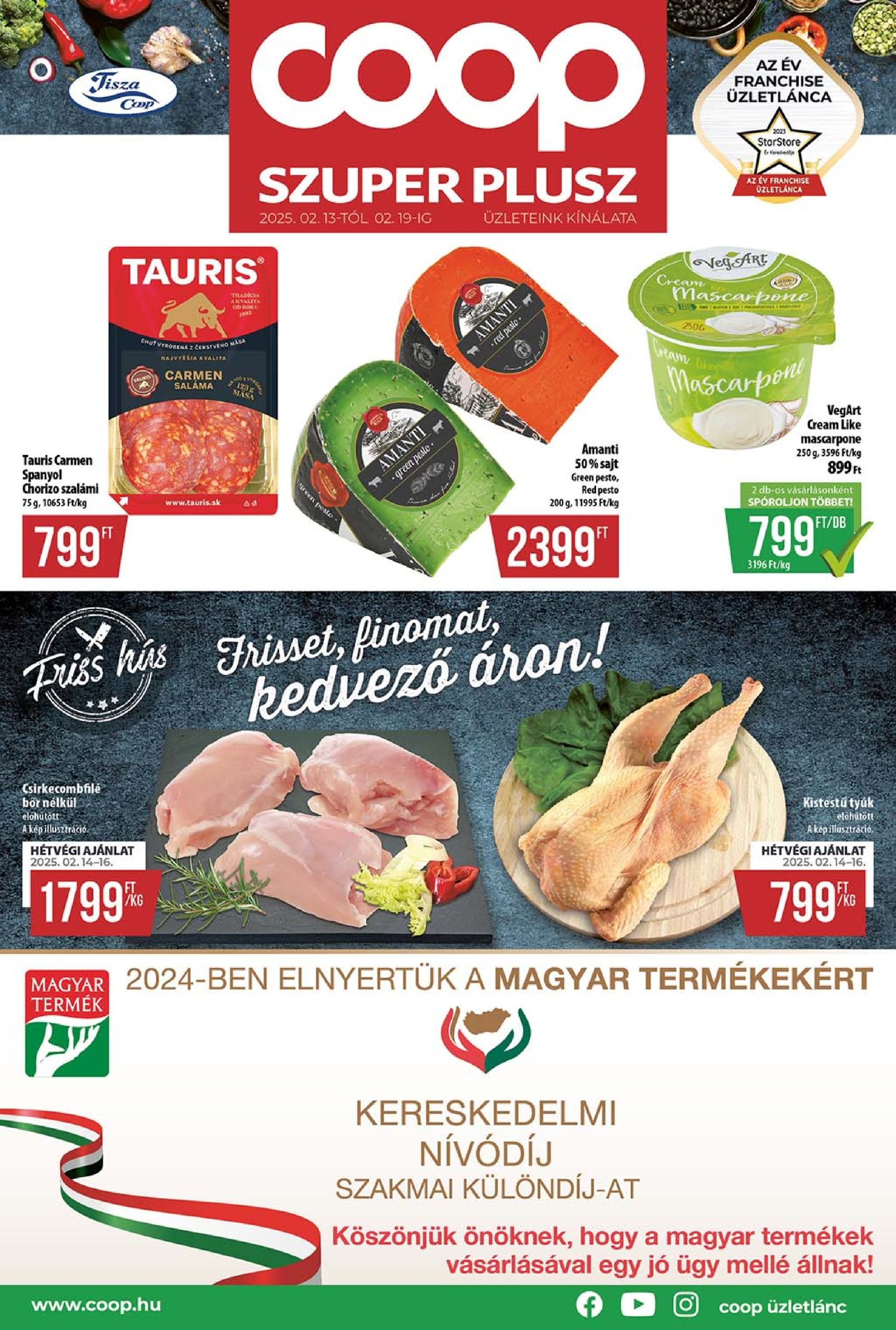 coop - Coop - Szuper Plusz akciós újság, érvényes 02.13. - 02.19.