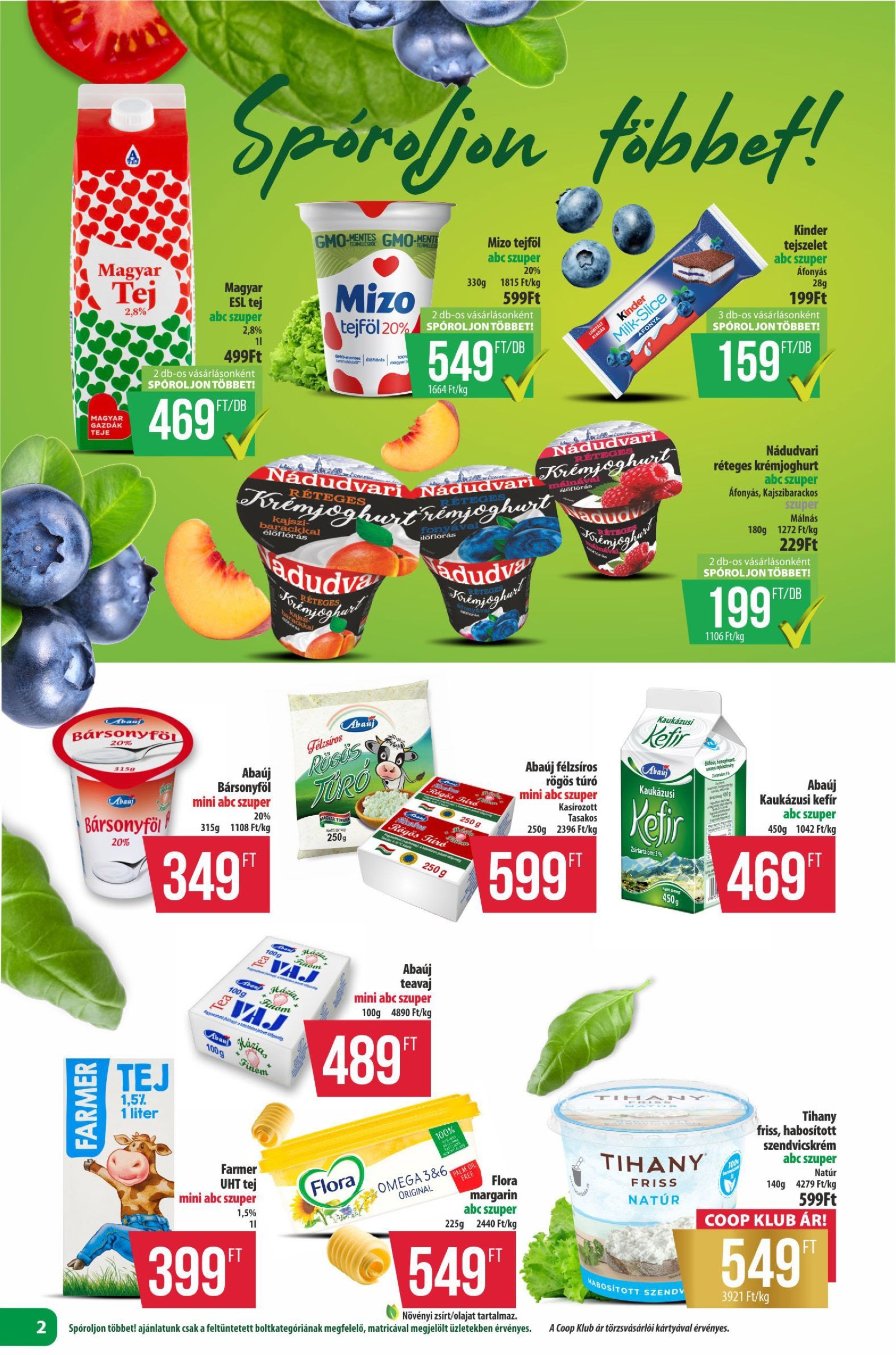 coop - Coop - Észak-Kelet akciós újság, érvényes 02.20. - 02.26. - page: 2