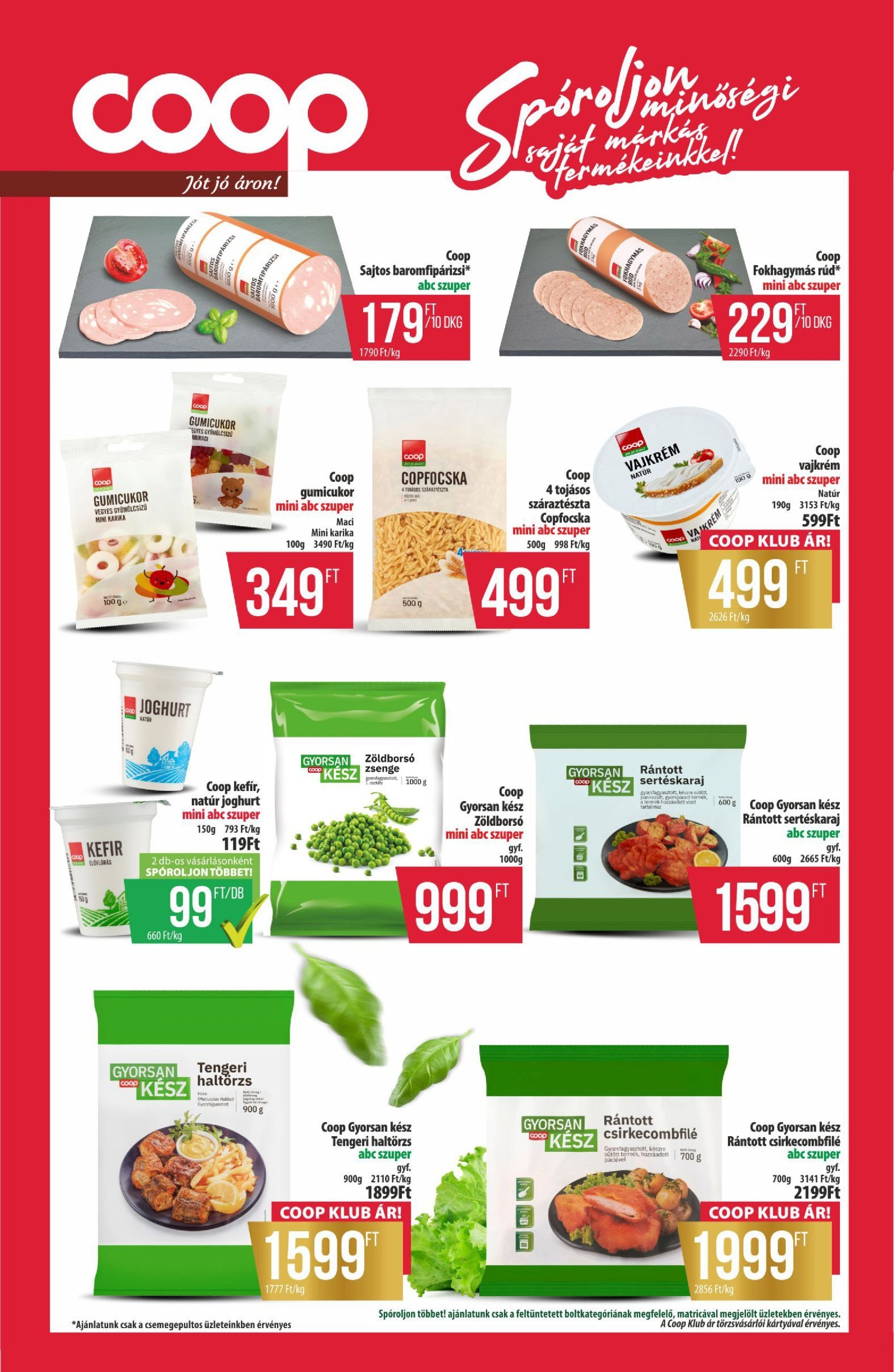 coop - Coop - Észak-Kelet akciós újság, érvényes 02.20. - 02.26. - page: 7