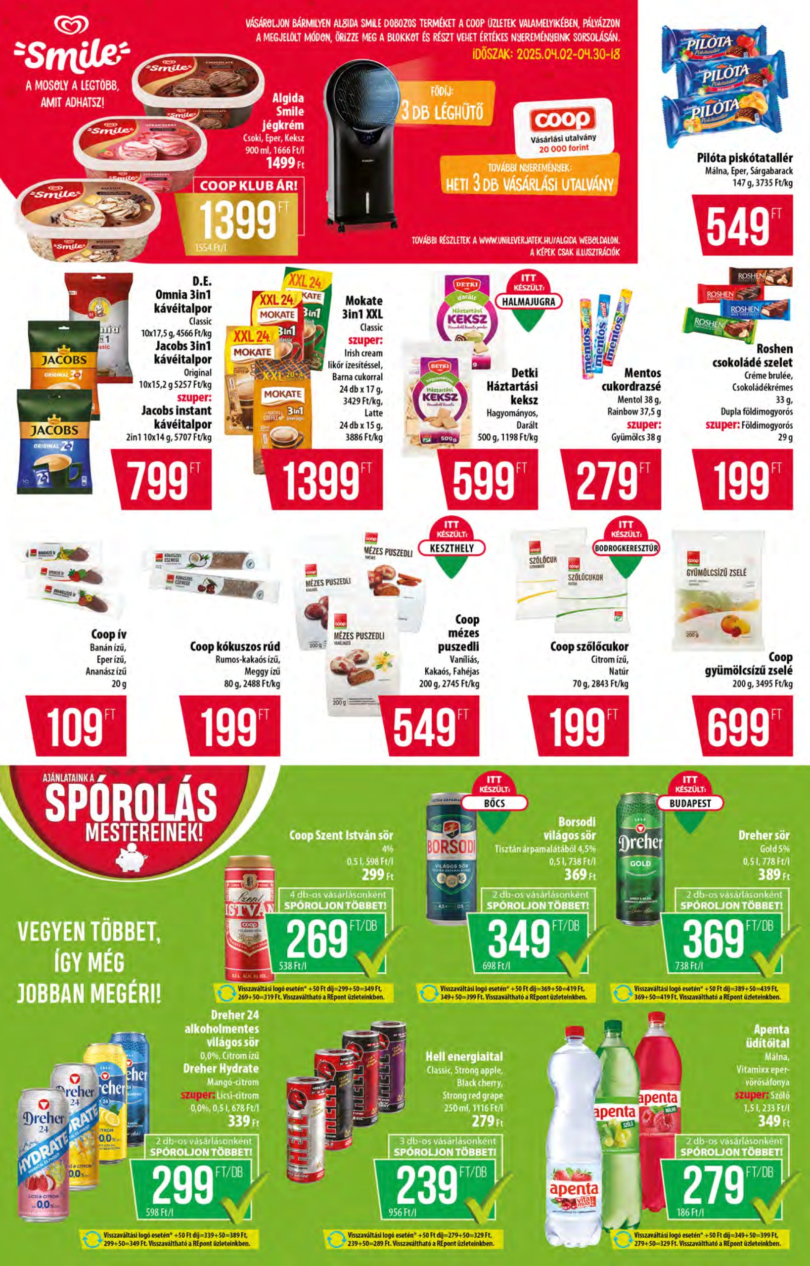 coop - Coop - Mecsek - Abc Szuper akciós újság, érvényes 04.10. - 04.16. - page: 10