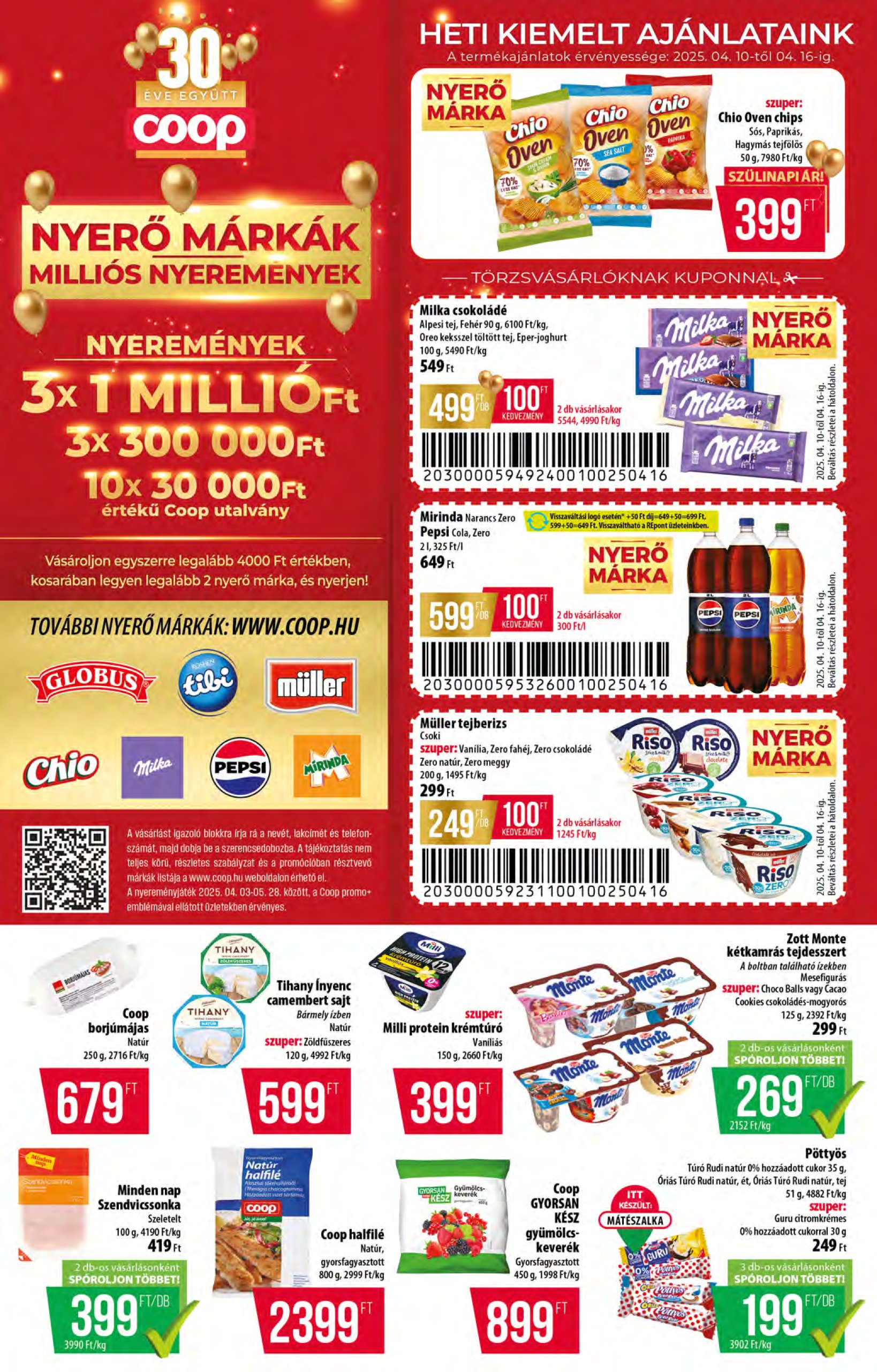 coop - Coop - Mecsek - Abc Szuper akciós újság, érvényes 04.10. - 04.16. - page: 7