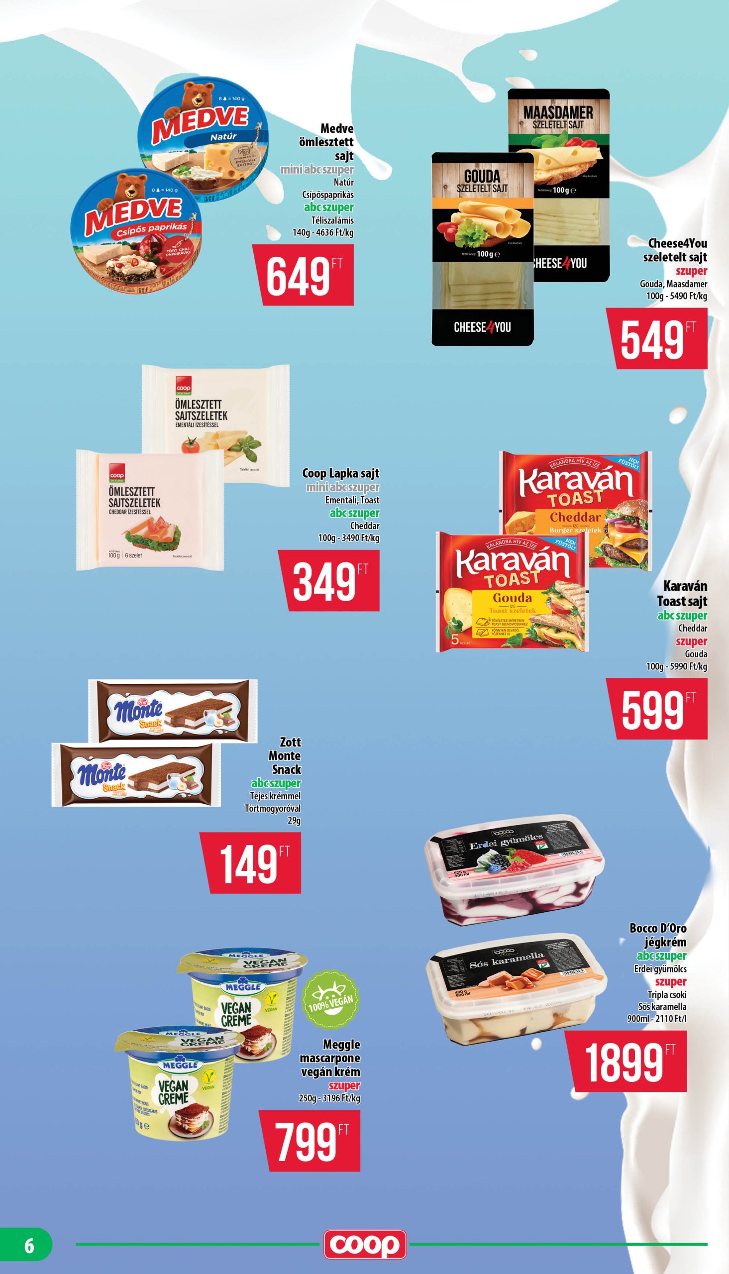 coop - Coop - Mini Abc Szuper akciós újság, érvényes 04.17. - 04.23. - page: 6