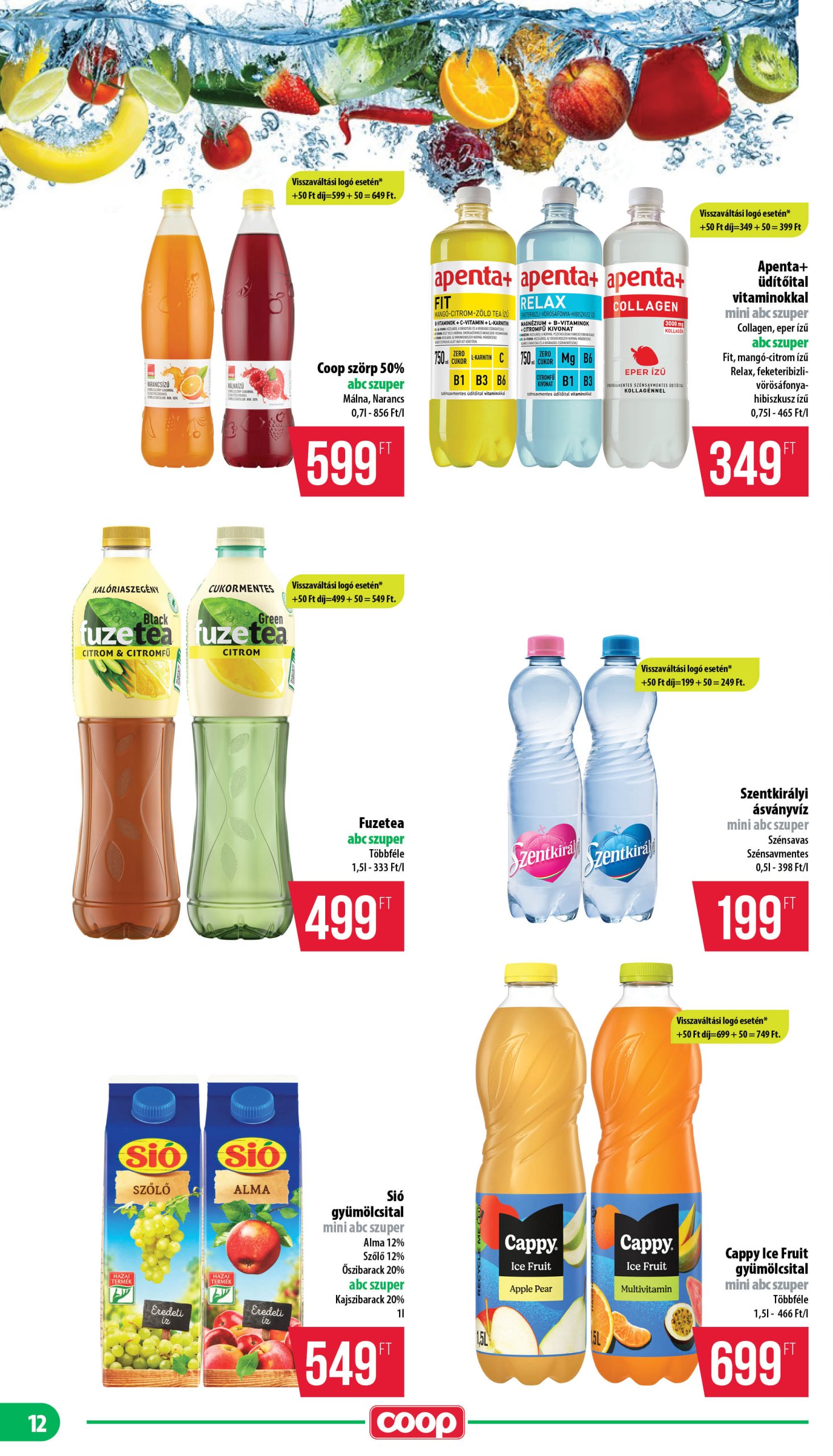 coop - Coop - Mini Abc Szuper akciós újság, érvényes 04.17. - 04.23. - page: 12