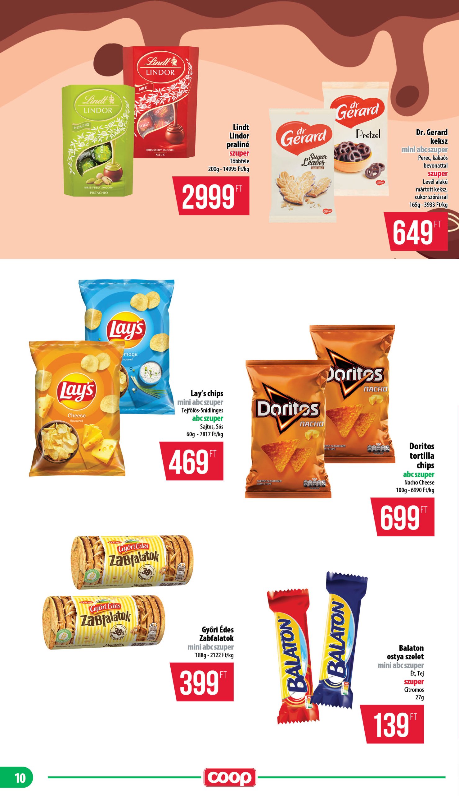 coop - Coop - Mini Abc Szuper akciós újság, érvényes 04.17. - 04.23. - page: 10