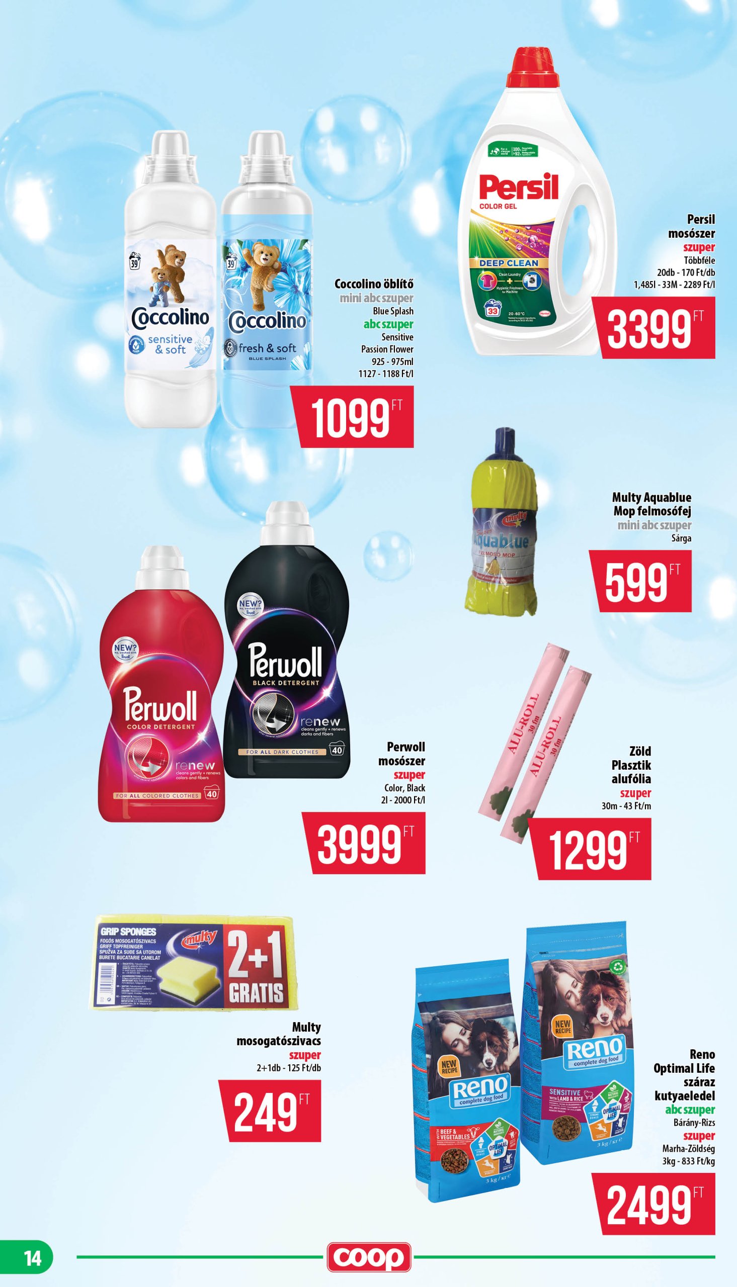 coop - Coop - Mini Abc Szuper akciós újság, érvényes 04.17. - 04.23. - page: 14