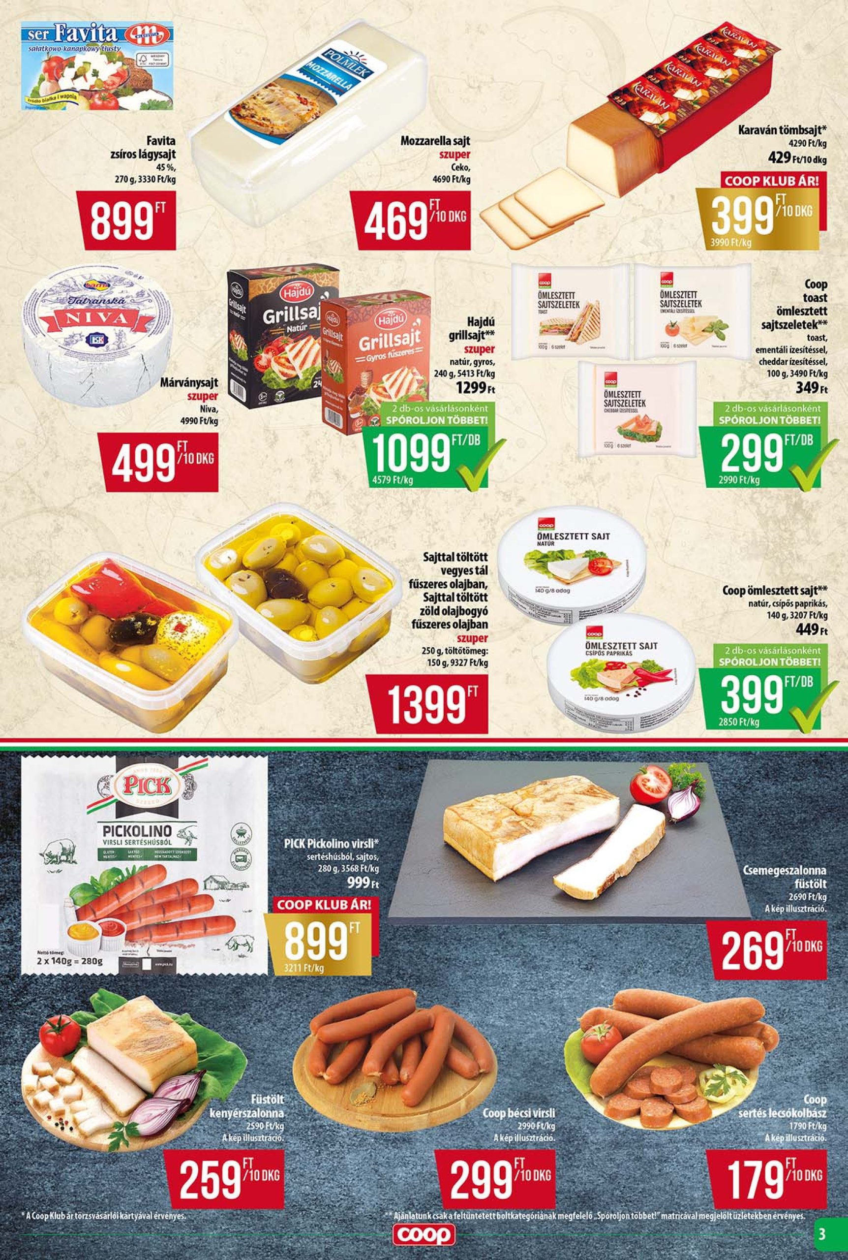 coop - Coop - Tisza - Abc-Szuper akciós újság, érvényes 04.24. - 04.30. - page: 3