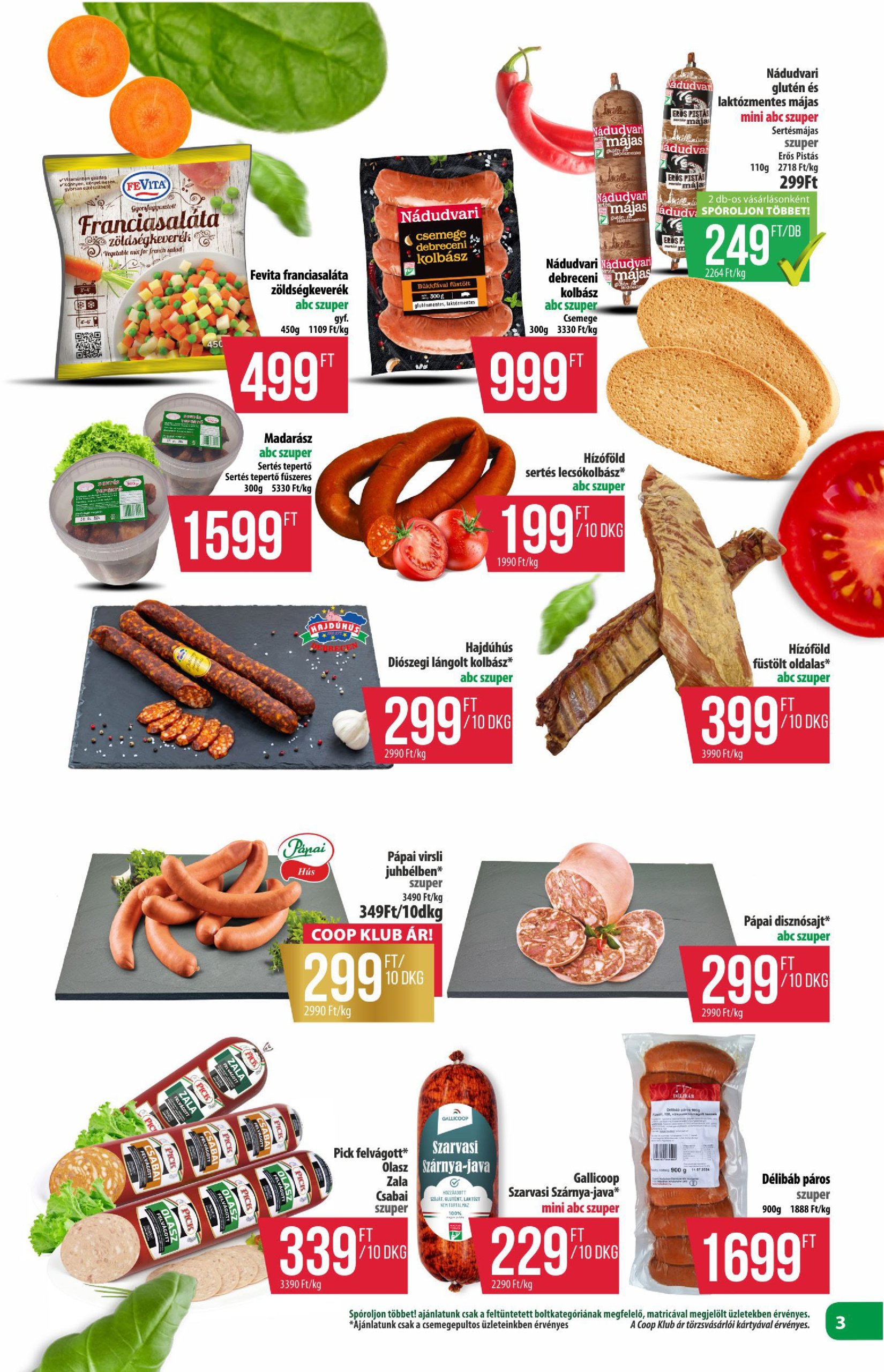 coop - Coop - Észak-Kelet akciós újság, érvényes 04.24. - 04.30. - page: 3