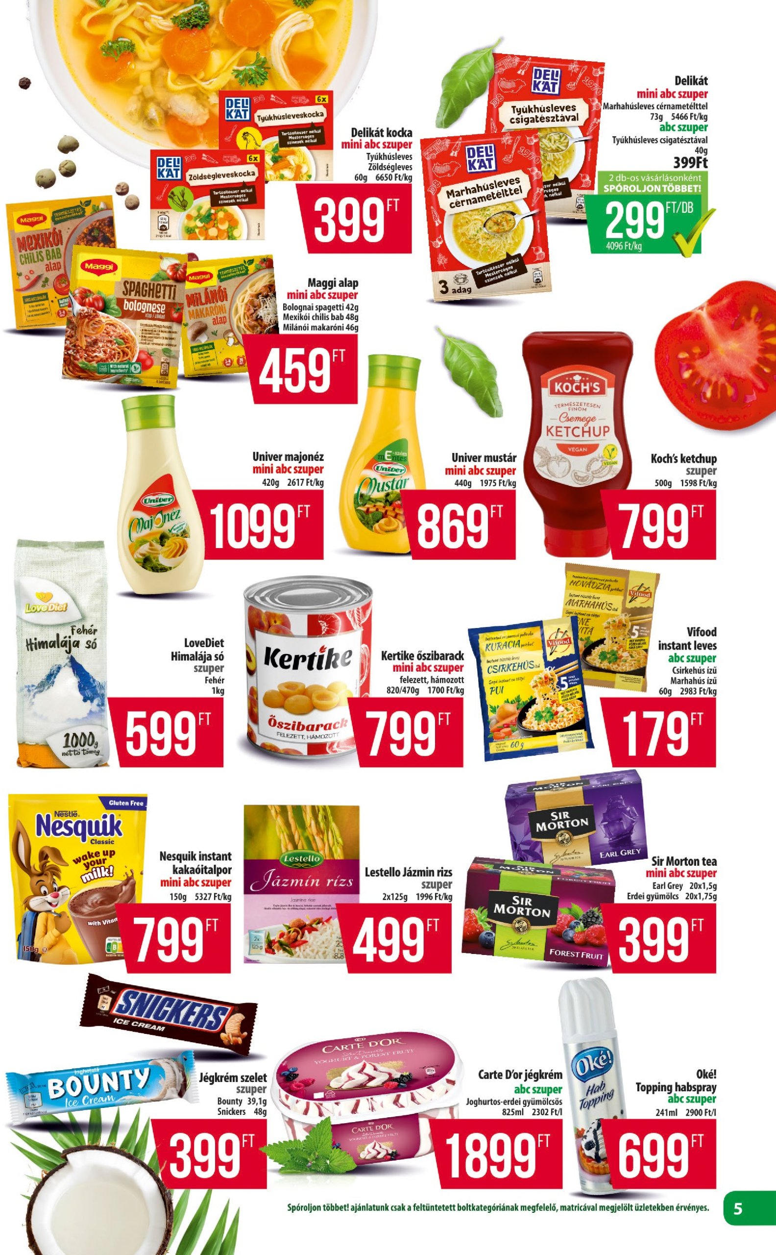 coop - Coop - Észak-Kelet akciós újság, érvényes 04.24. - 04.30. - page: 5