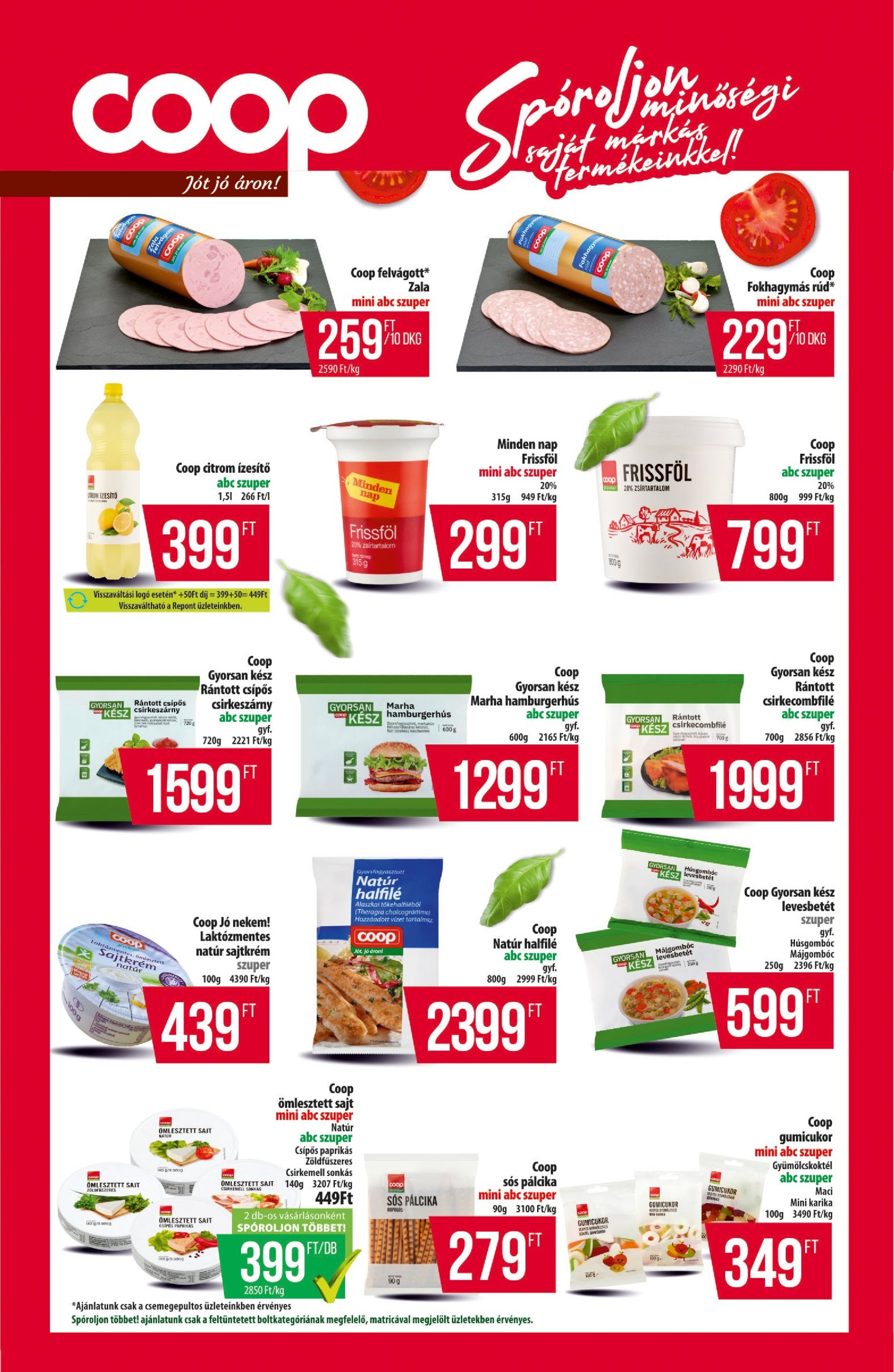 coop - Coop - Észak-Kelet akciós újság, érvényes 04.24. - 04.30. - page: 8