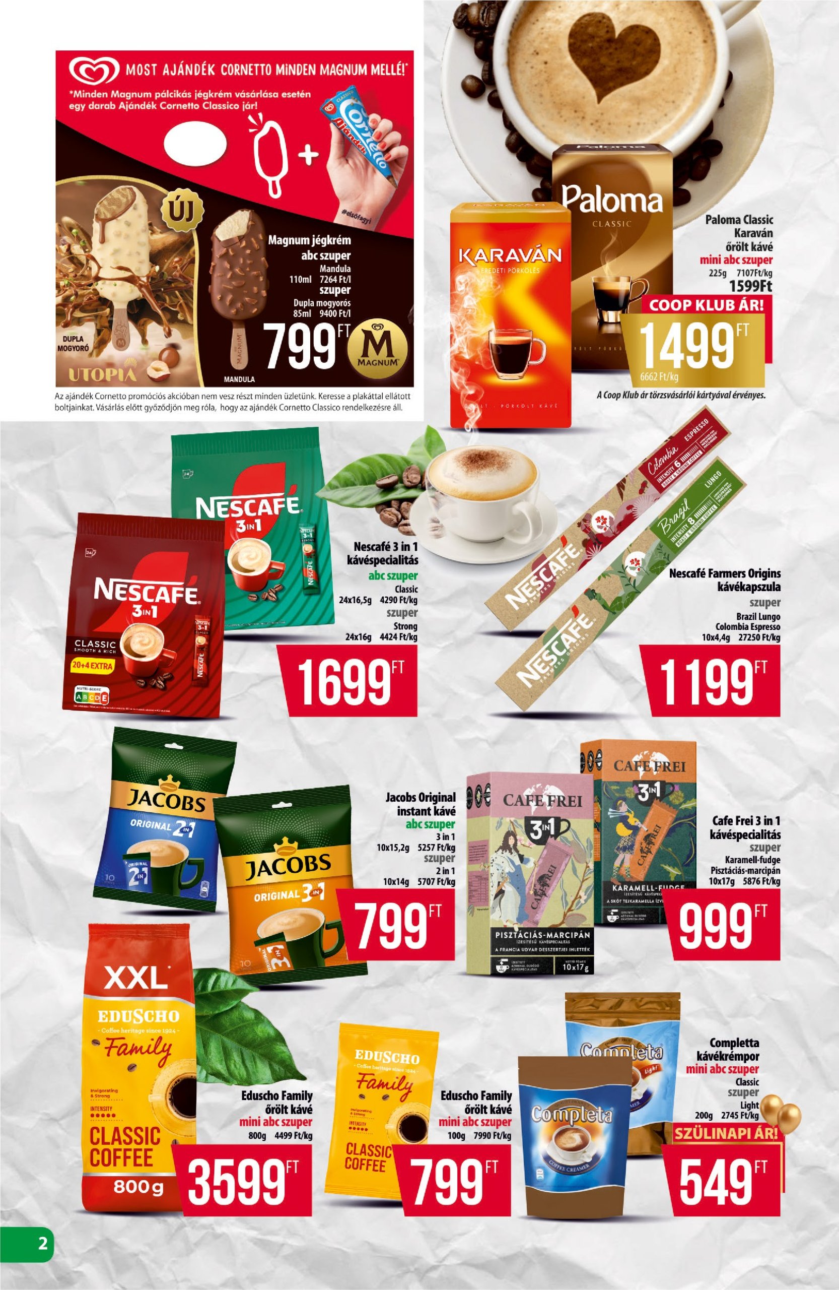 coop - Coop - Észak-Kelet akciós újság, érvényes 04.24. - 04.30. - page: 2