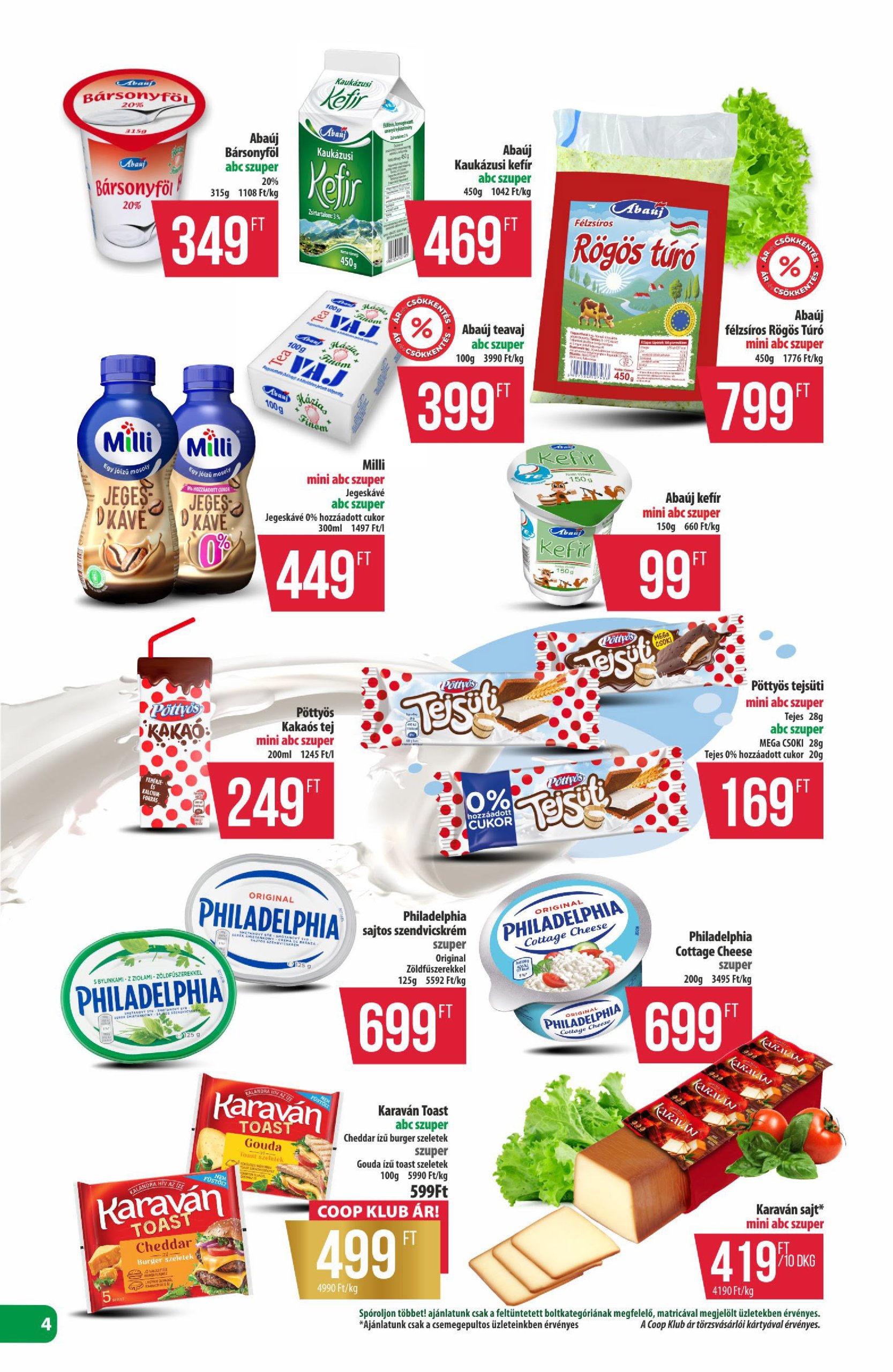 coop - Coop - Észak-Kelet akciós újság, érvényes 04.24. - 04.30. - page: 4
