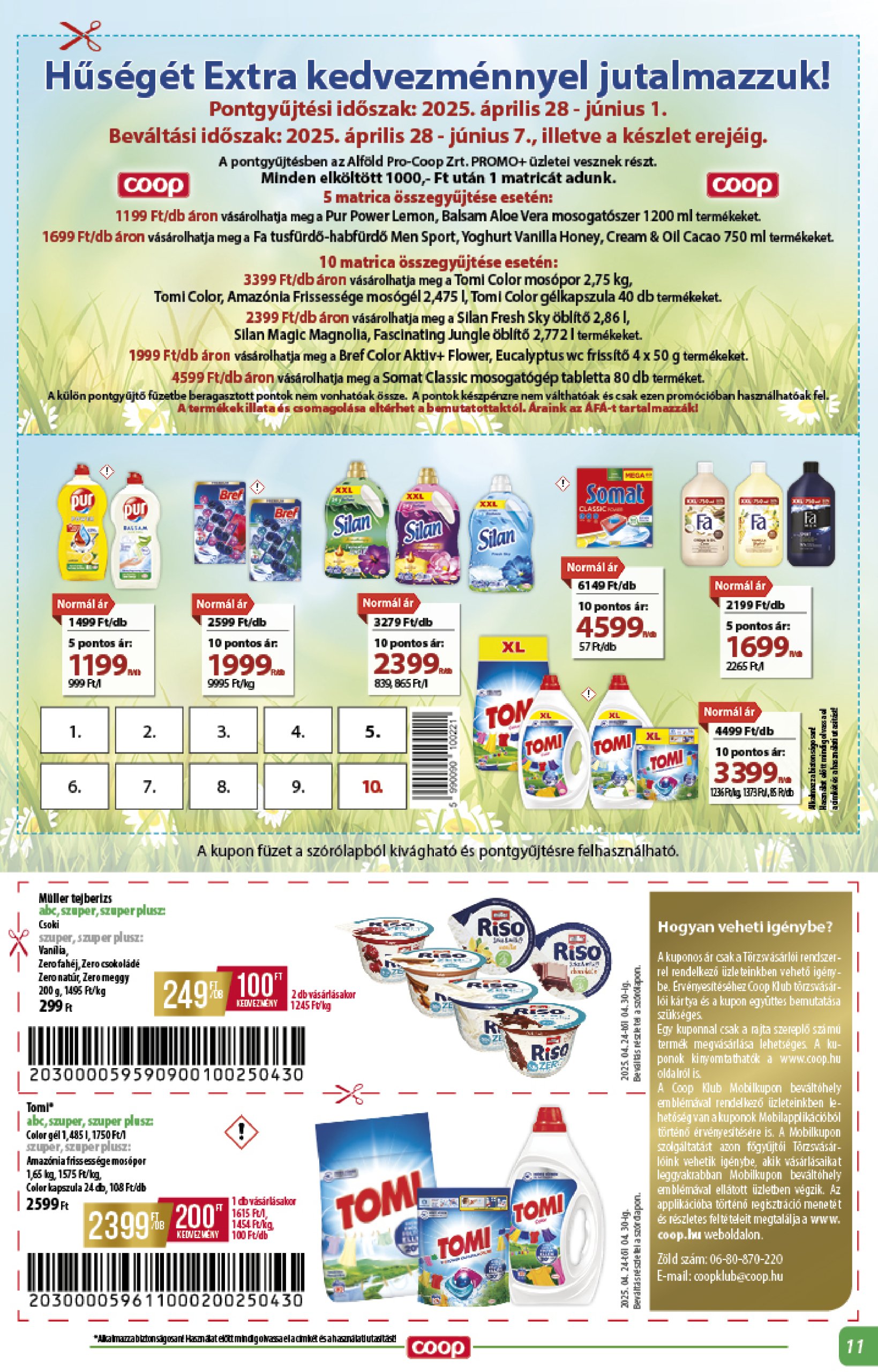 coop - Coop - Alföld akciós újság, érvényes 04.24. - 04.30. - page: 11