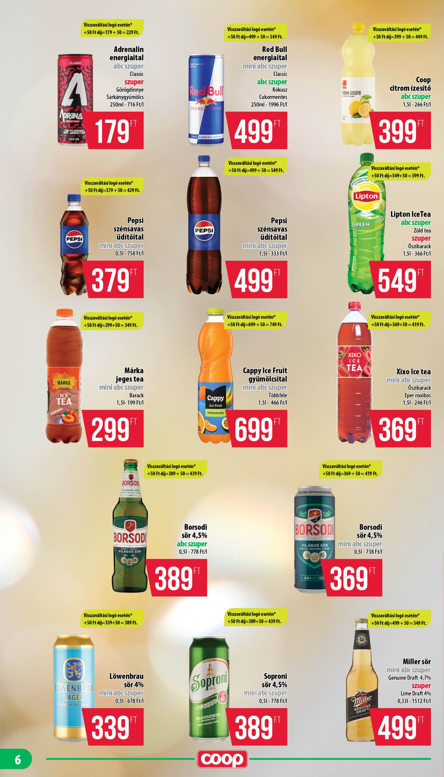 coop - Coop - Nyírzem/Szabolcs akciós újság, érvényes 04.24. - 04.30. - page: 6