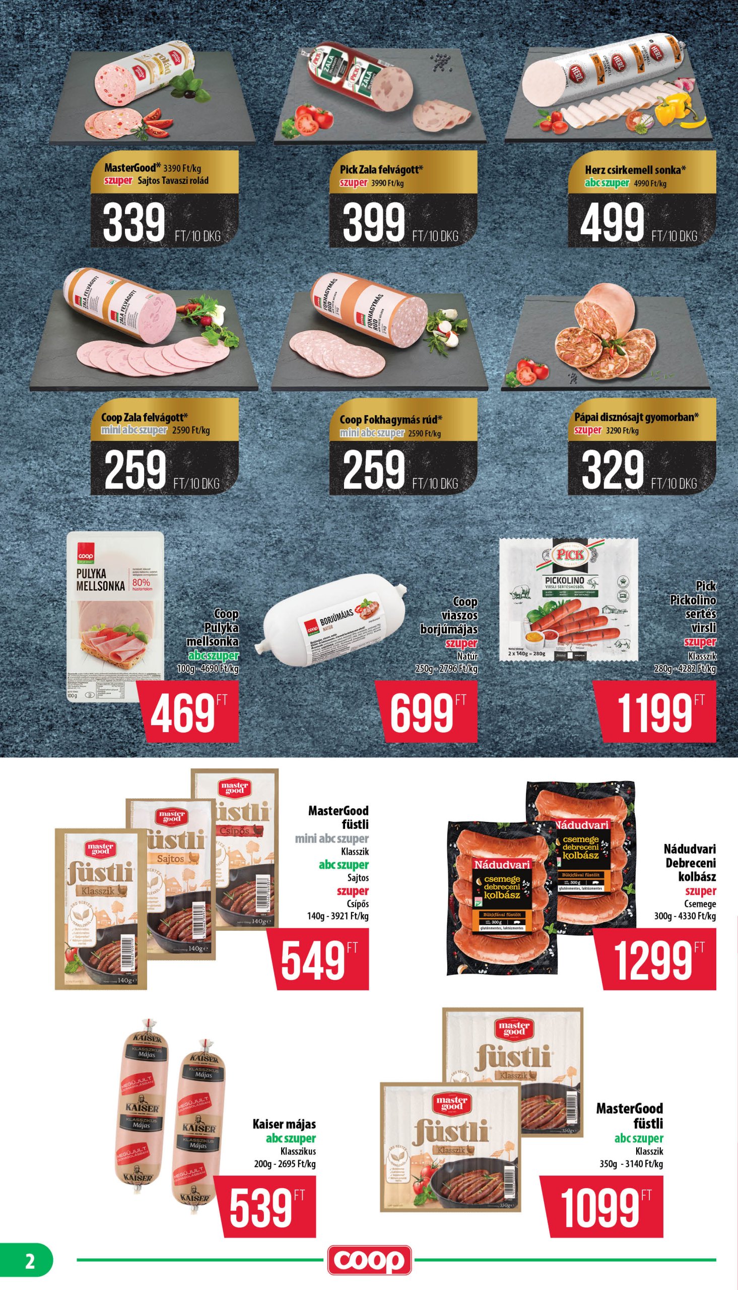 coop - Coop - Nyírzem/Szabolcs akciós újság, érvényes 04.24. - 04.30. - page: 2