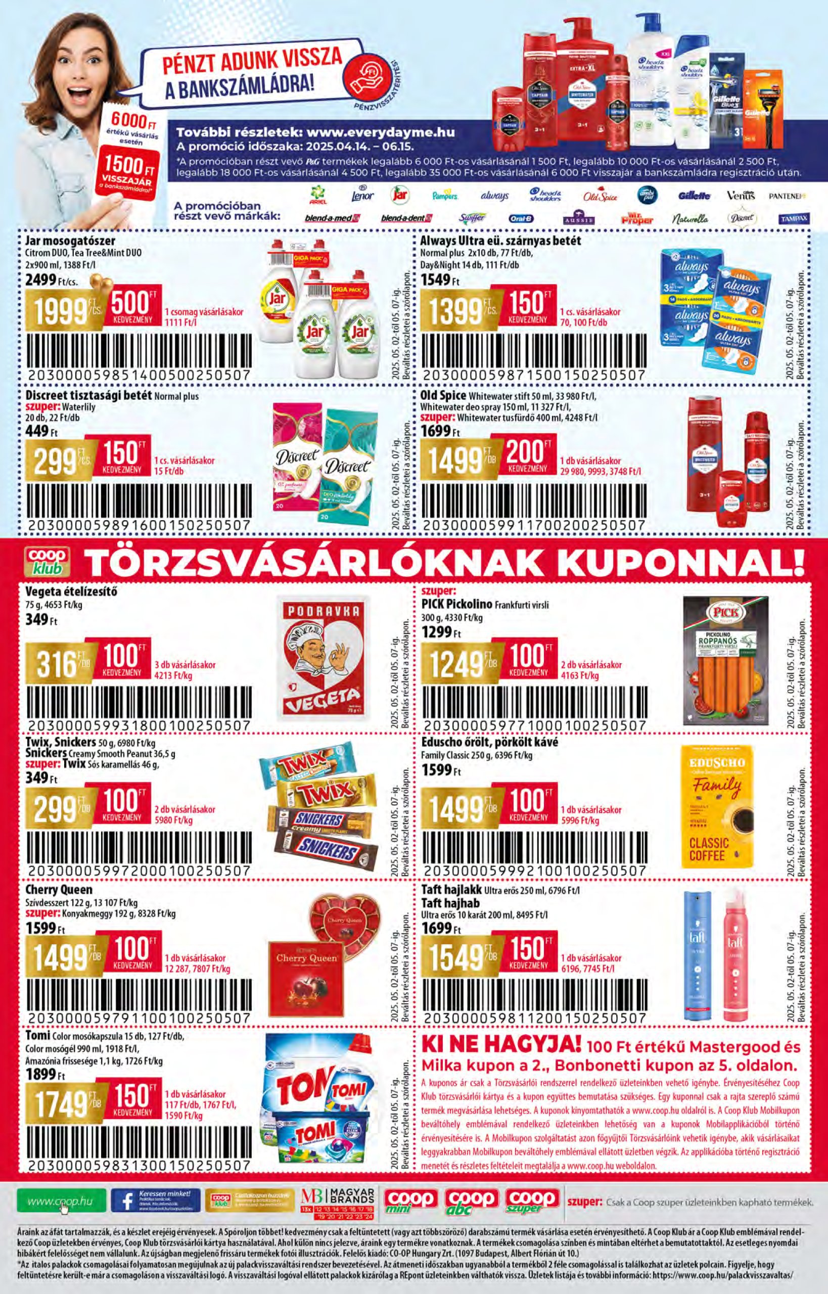 coop - Coop - Abc-Szuper akciós újság, érvényes 05.02. - 05.07. - page: 8