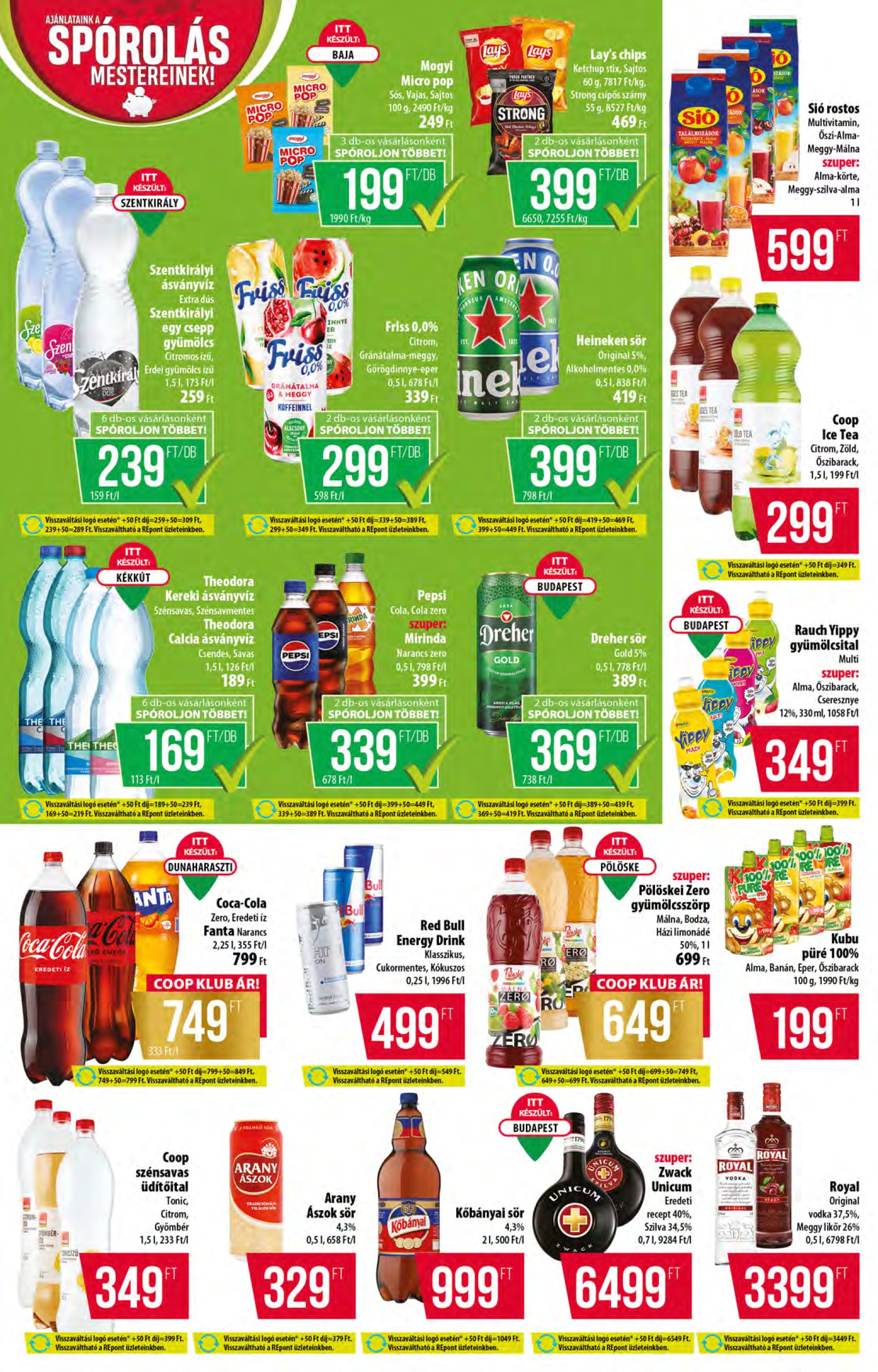 coop - Coop - Abc-Szuper akciós újság, érvényes 05.02. - 05.07. - page: 6