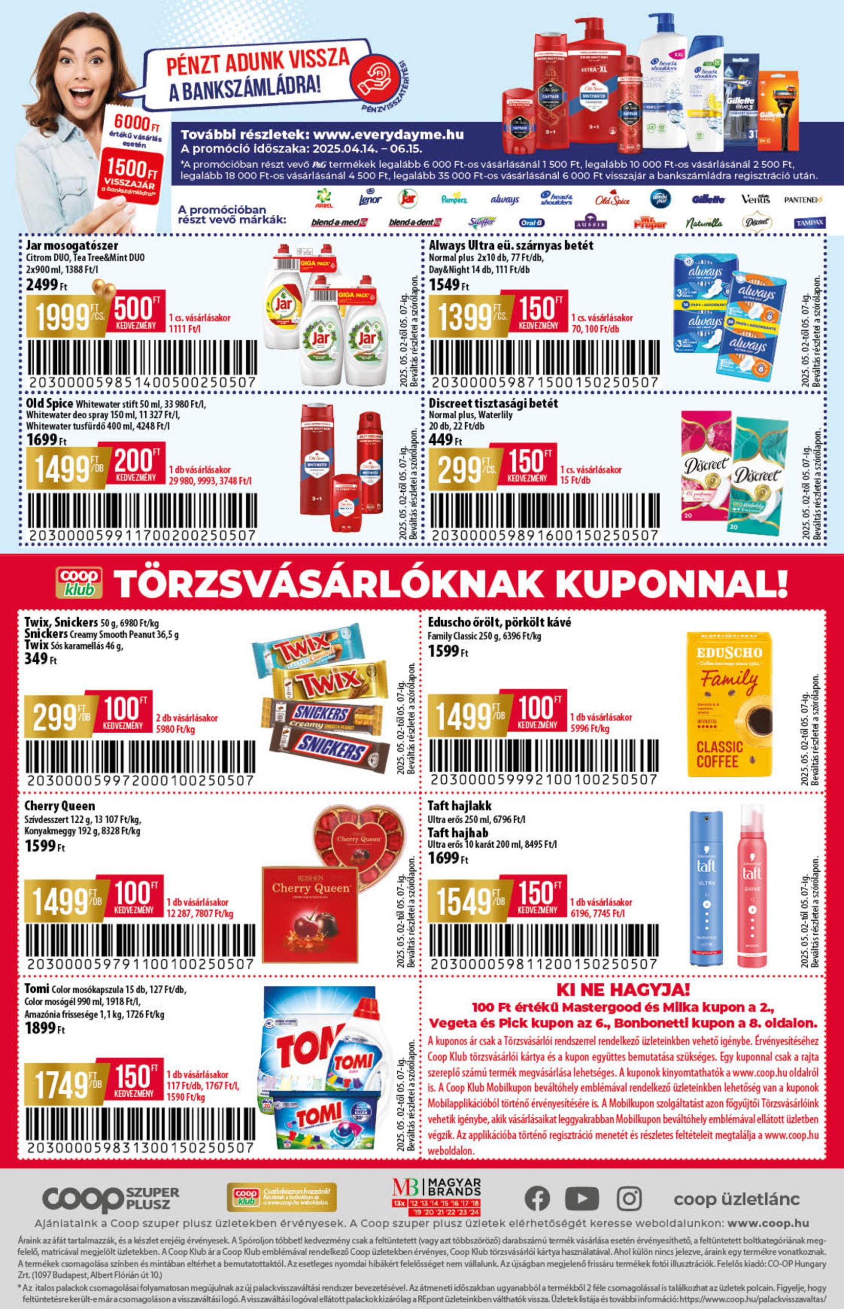 coop - Coop - Szuper Plusz akciós újság, érvényes 05.02. - 05.07. - page: 12