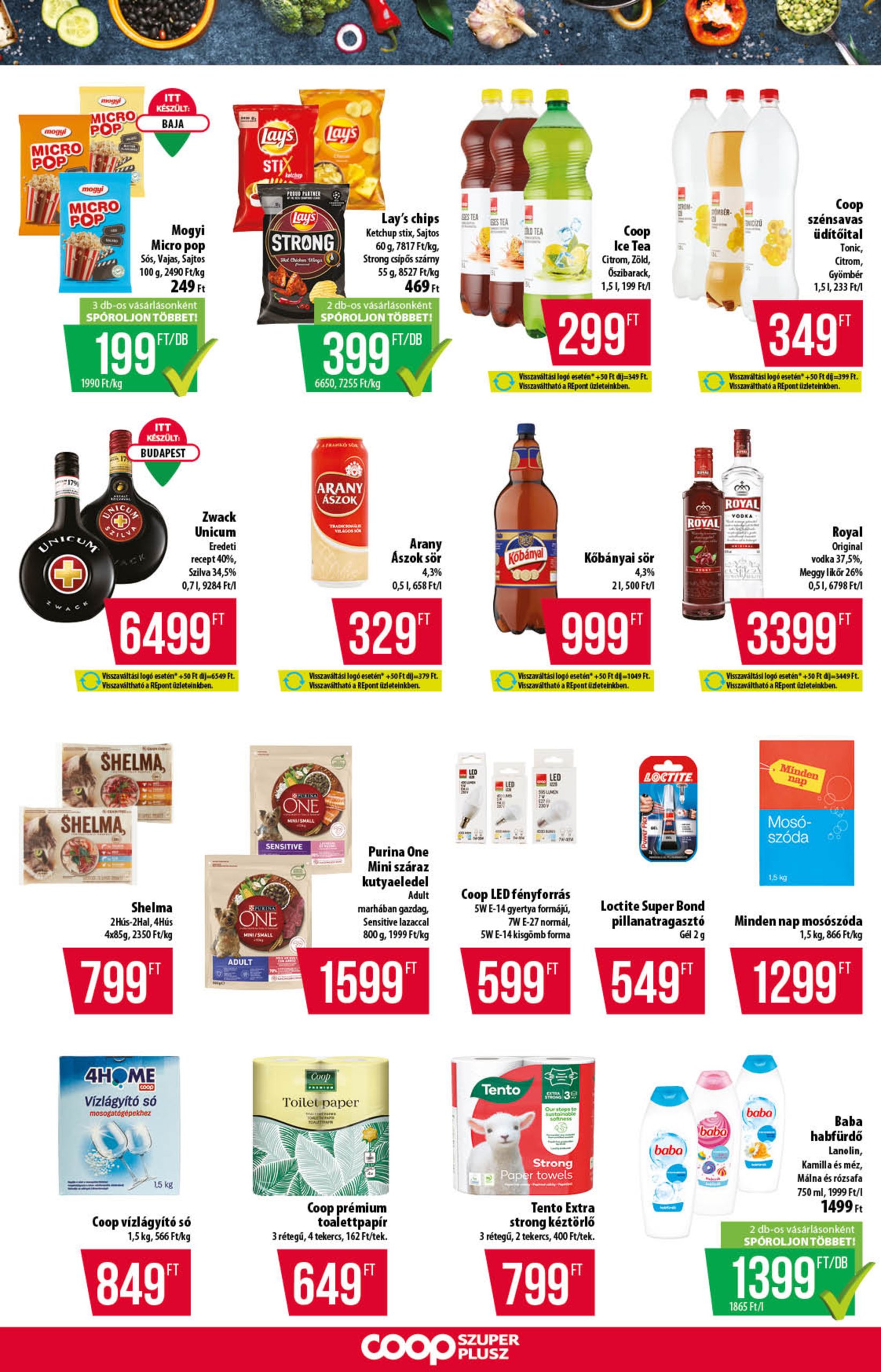 coop - Coop - Szuper Plusz akciós újság, érvényes 05.02. - 05.07. - page: 11
