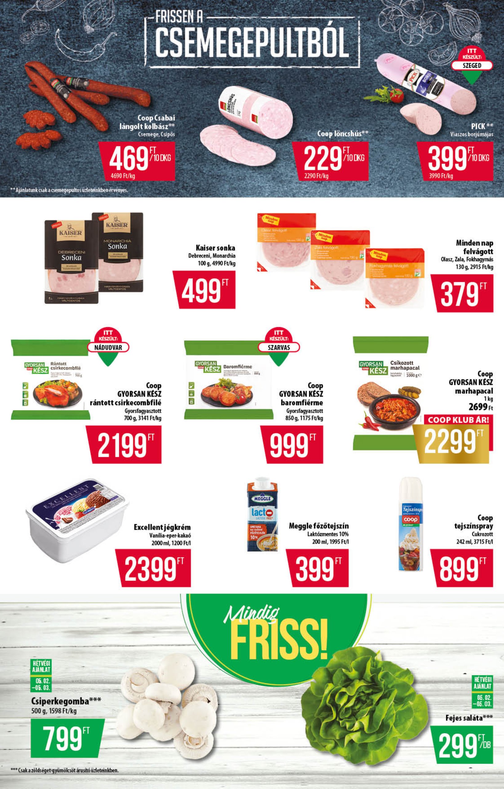 coop - Coop - Szuper Plusz akciós újság, érvényes 05.02. - 05.07. - page: 3