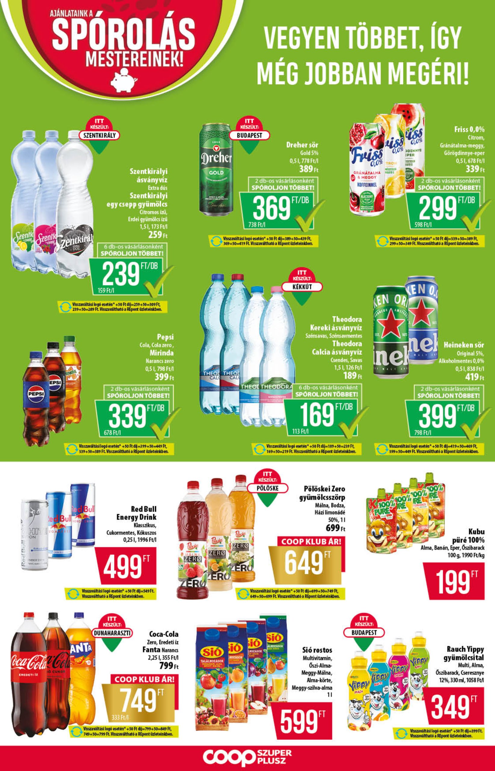coop - Coop - Szuper Plusz akciós újság, érvényes 05.02. - 05.07. - page: 10