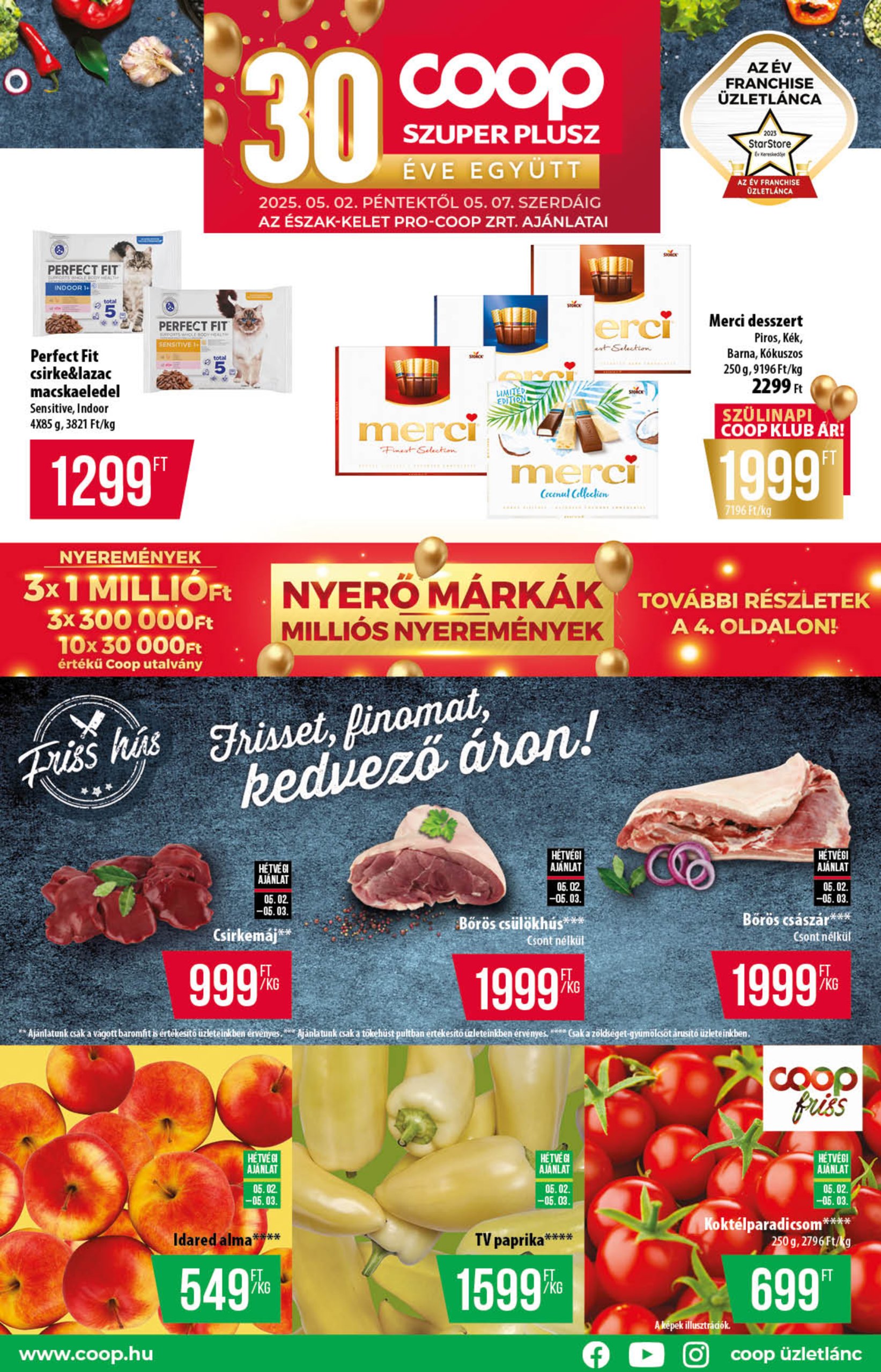 coop - Coop - Szuper Plusz akciós újság, érvényes 05.02. - 05.07. - page: 1