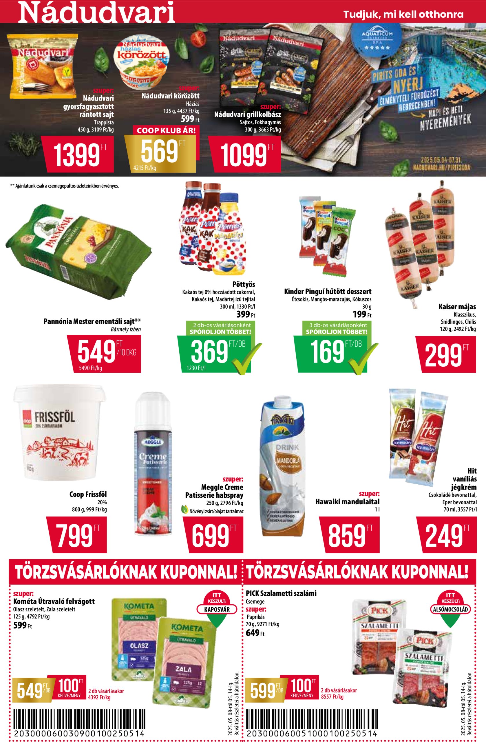 coop - Coop - Abc-Szuper akciós újság, érvényes 05.08. - 05.14. - page: 4