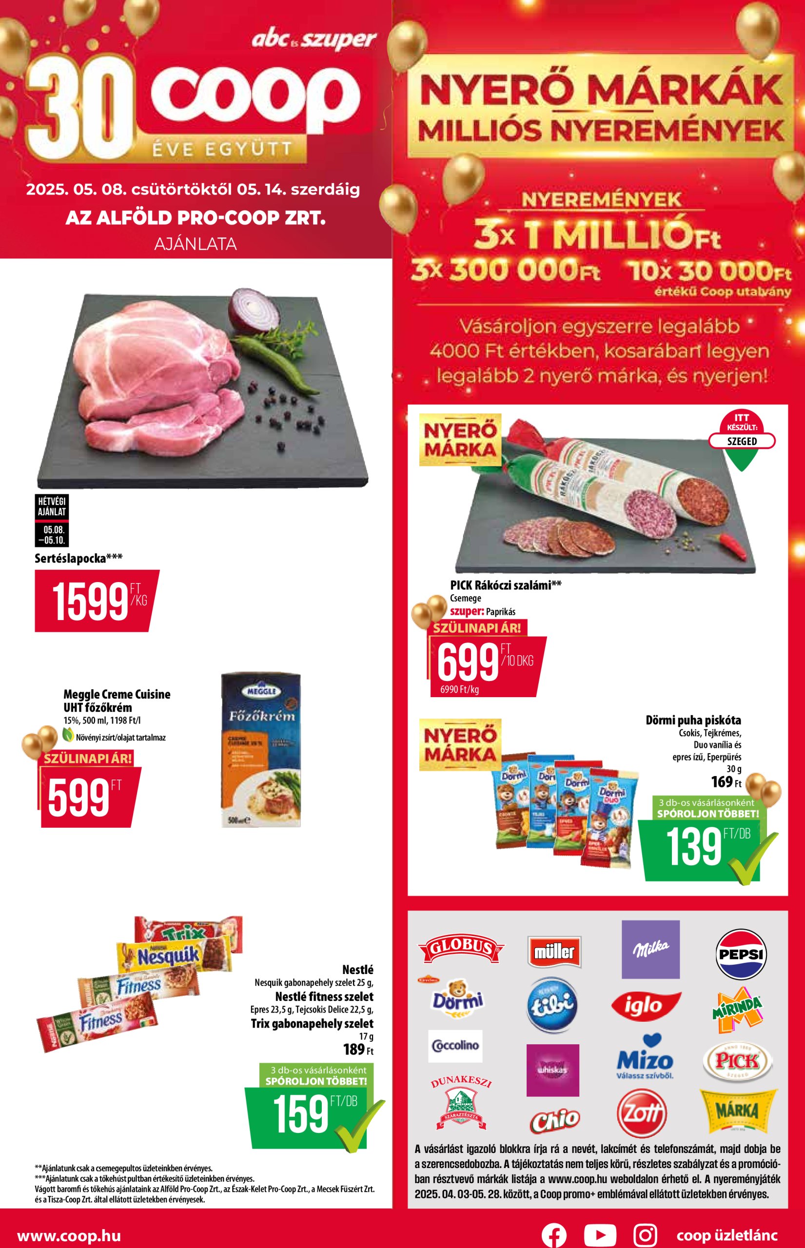 coop - Coop - Alföld - Abc-Szuper akciós újság, érvényes 05.08. - 05.14.
