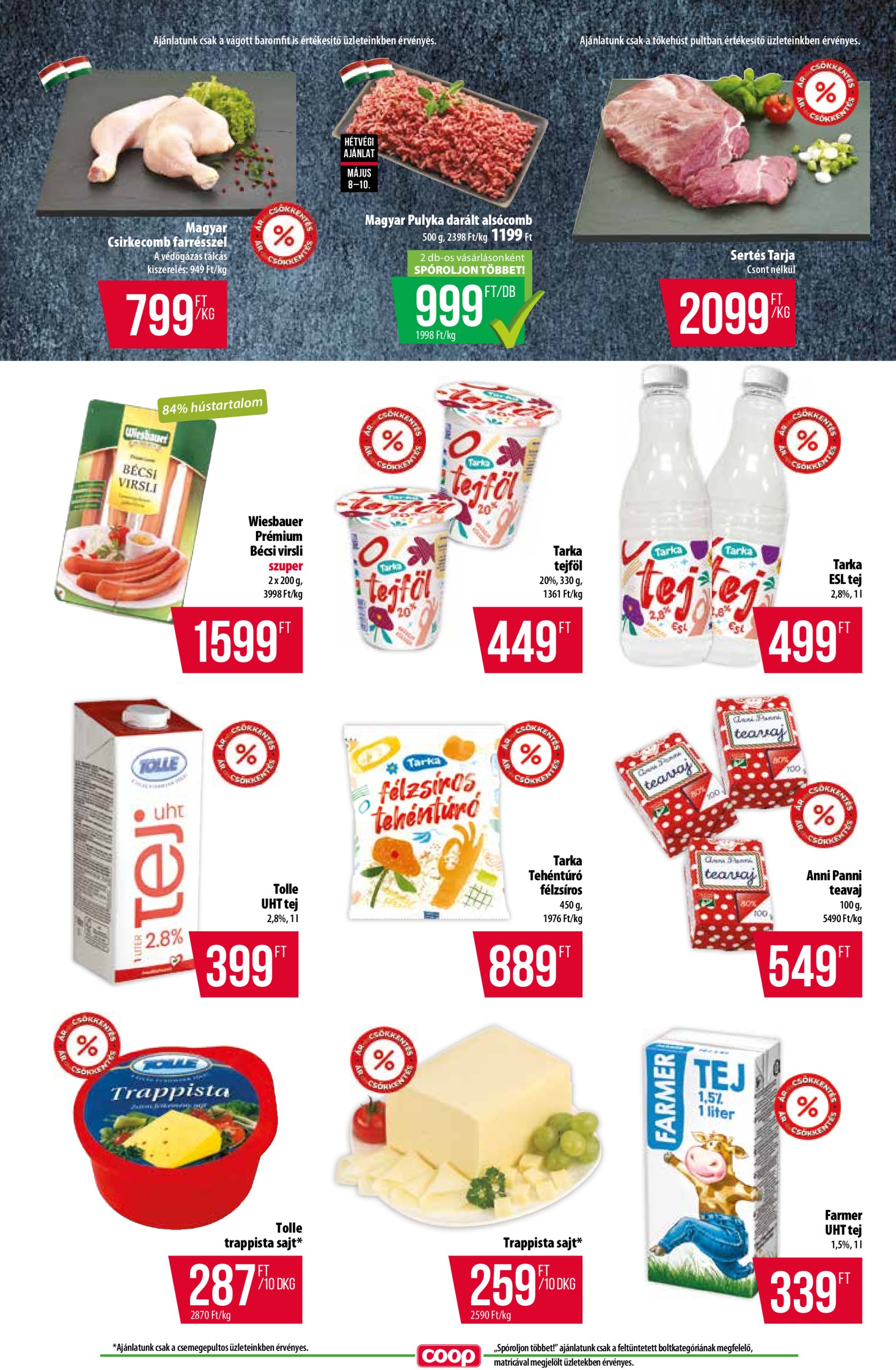 coop - Coop - Alföld - Abc-Szuper akciós újság, érvényes 05.08. - 05.14. - page: 9