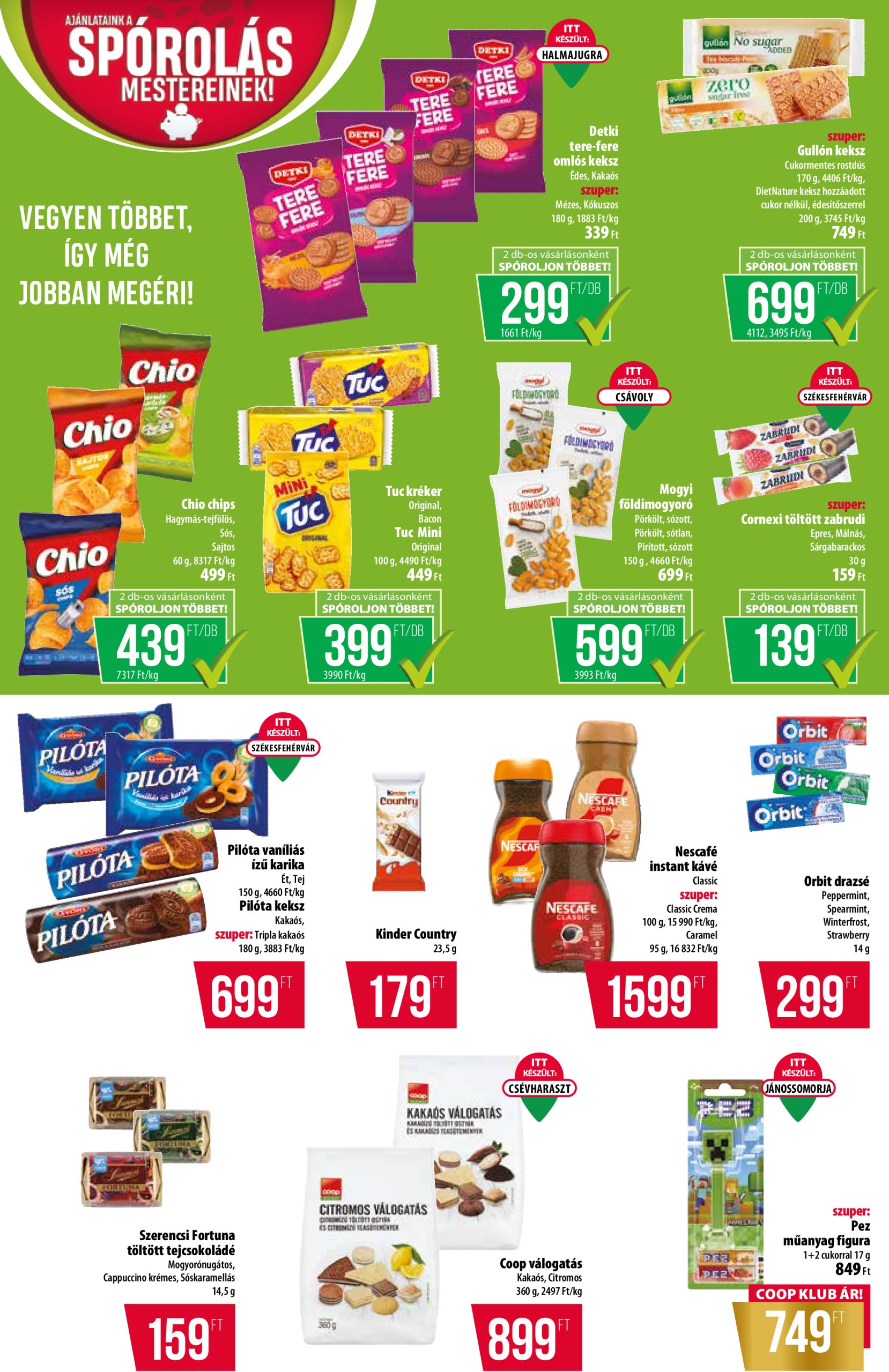 coop - Coop - Alföld - Abc-Szuper akciós újság, érvényes 05.08. - 05.14. - page: 8
