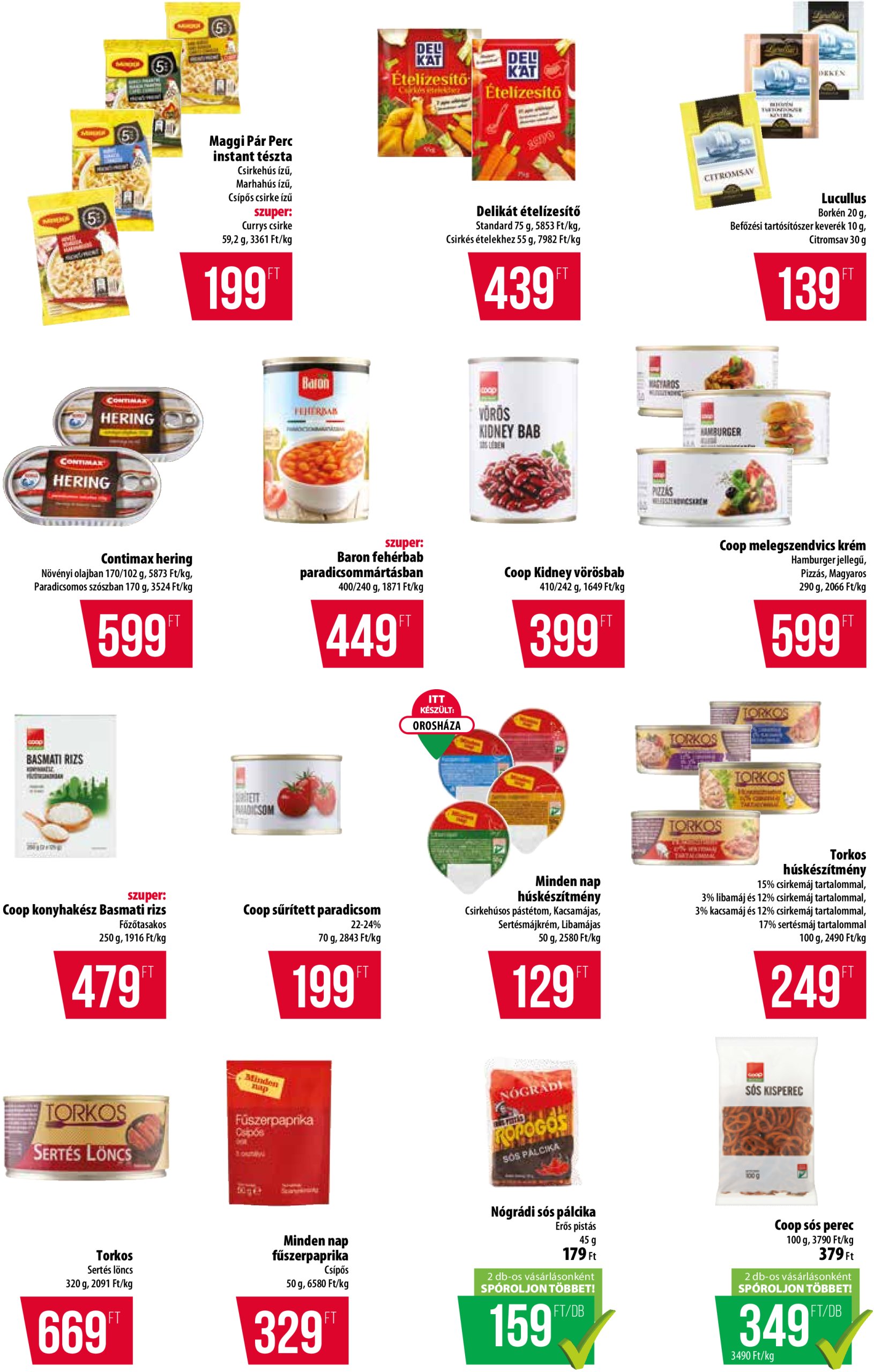 coop - Coop - Abc Szuper Észak-Kelet akciós újság, érvényes 05.08. - 05.14. - page: 7