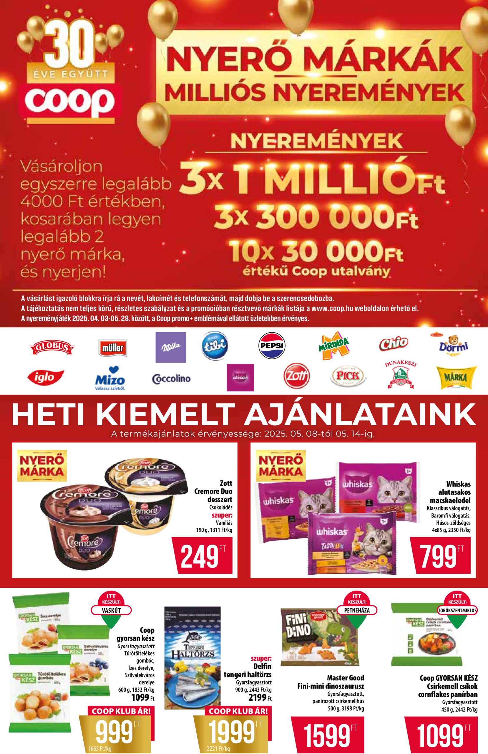 coop - Coop - Abc Szuper Észak-Kelet akciós újság, érvényes 05.08. - 05.14. - page: 5