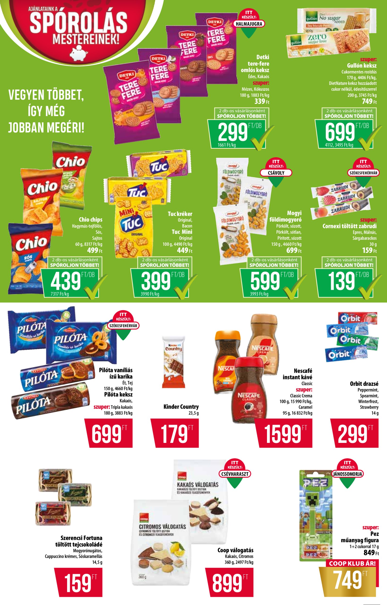 coop - Coop - Abc Szuper Észak-Kelet akciós újság, érvényes 05.08. - 05.14. - page: 8