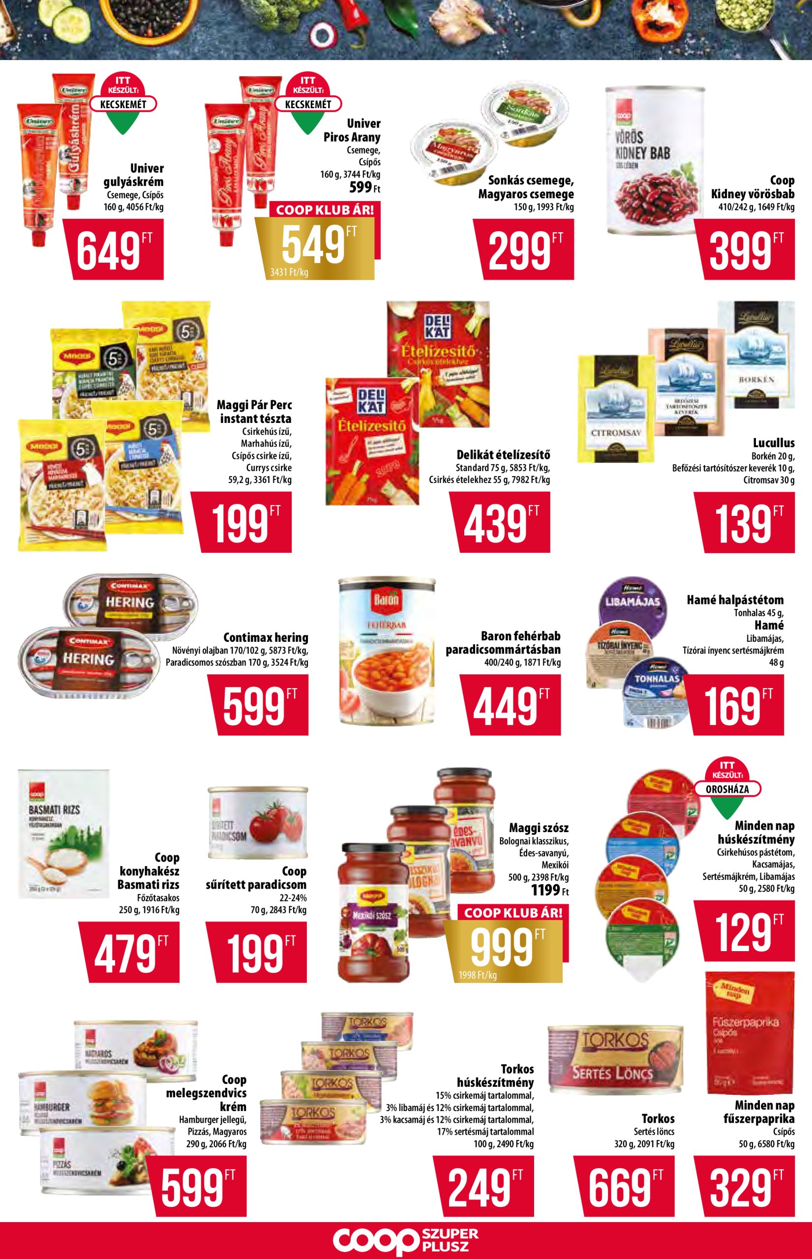 coop - Coop - Szuper Plusz akciós újság, érvényes 05.08. - 05.14. - page: 7