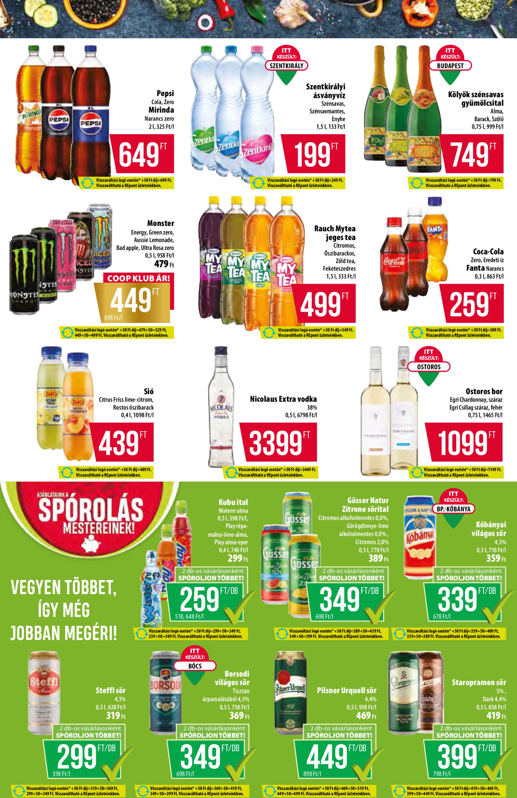 coop - Coop - Szuper Plusz akciós újság, érvényes 05.08. - 05.14. - page: 10