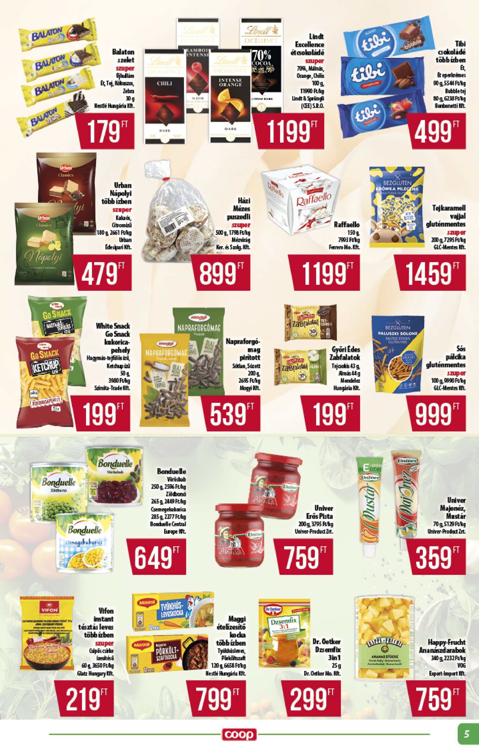 coop - Coop - Alföld akciós újság, érvényes 05.15. - 05.21. - page: 5