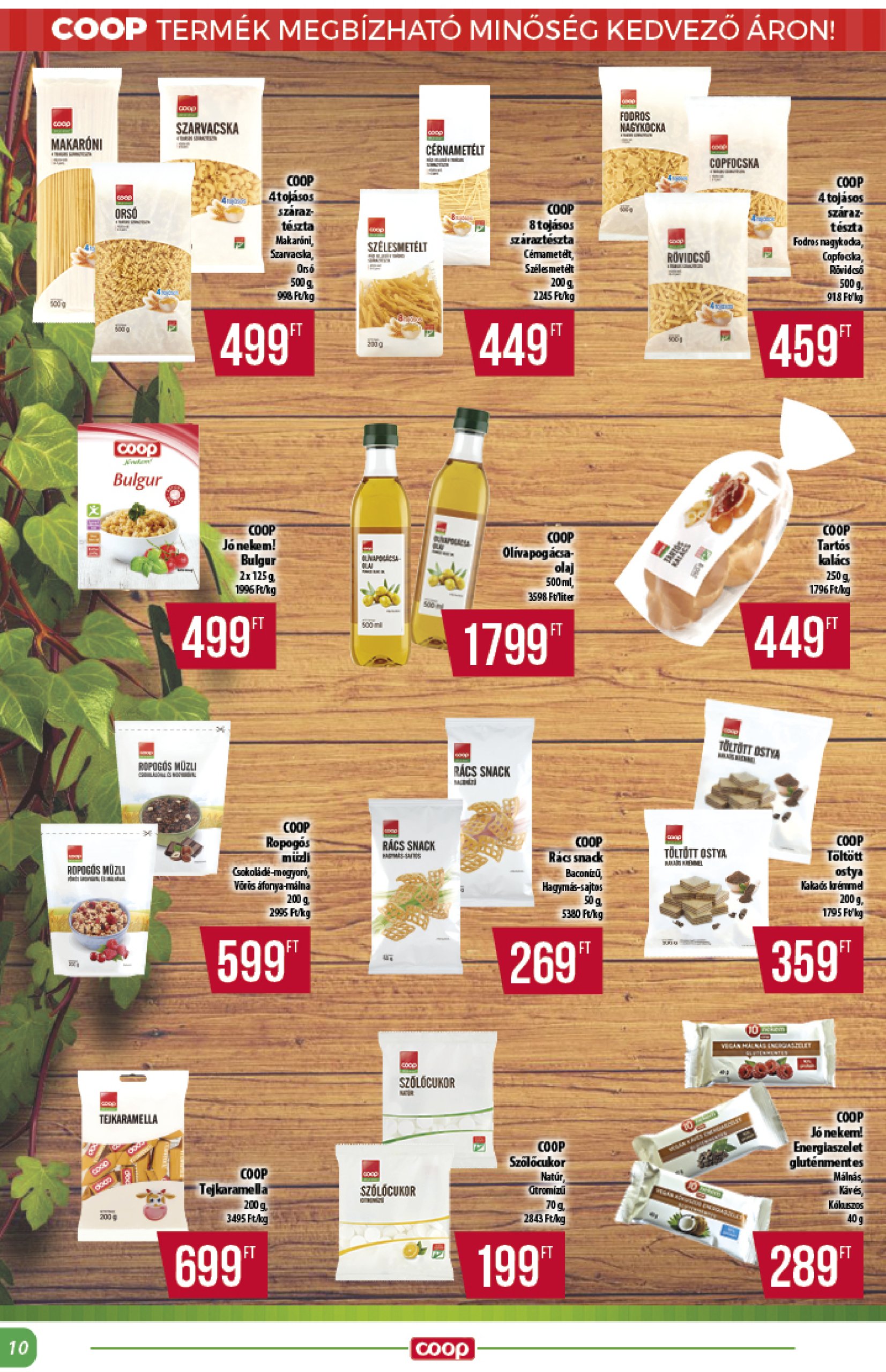 coop - Coop - Alföld akciós újság, érvényes 05.15. - 05.21. - page: 10