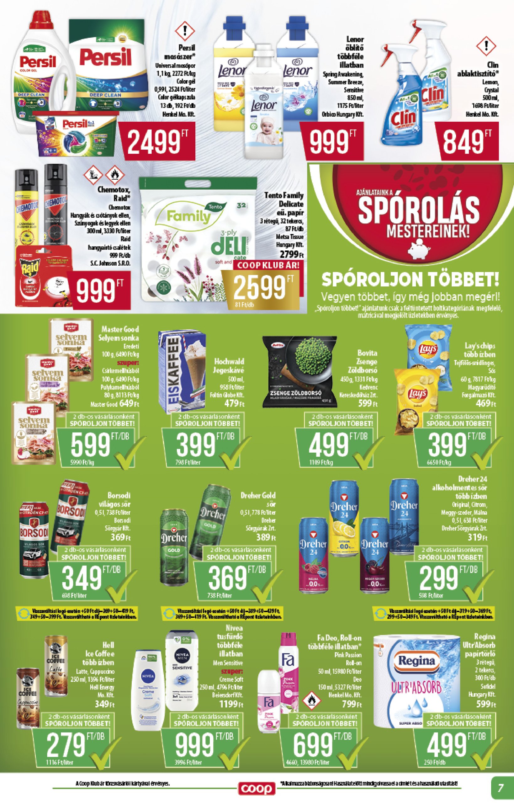 coop - Coop - Alföld akciós újság, érvényes 05.15. - 05.21. - page: 7