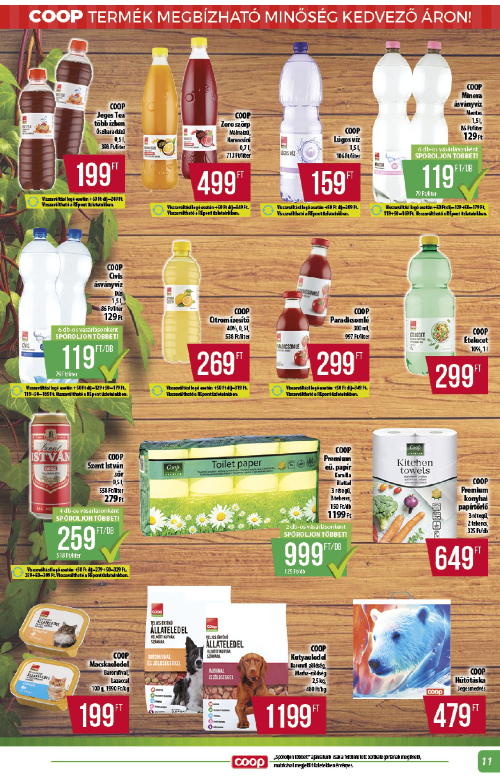 coop - Coop - Alföld akciós újság, érvényes 05.15. - 05.21. - page: 11