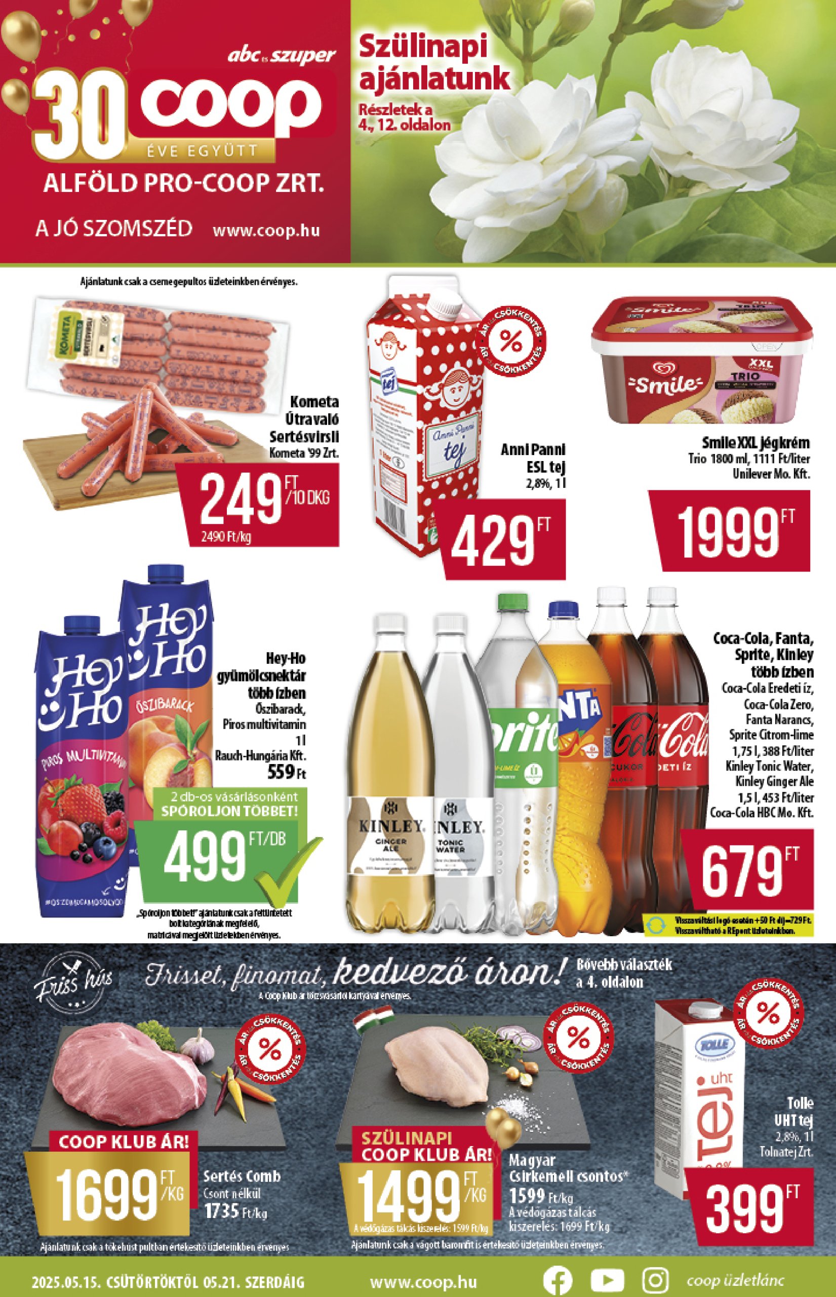coop - Coop - Alföld akciós újság, érvényes 05.15. - 05.21.