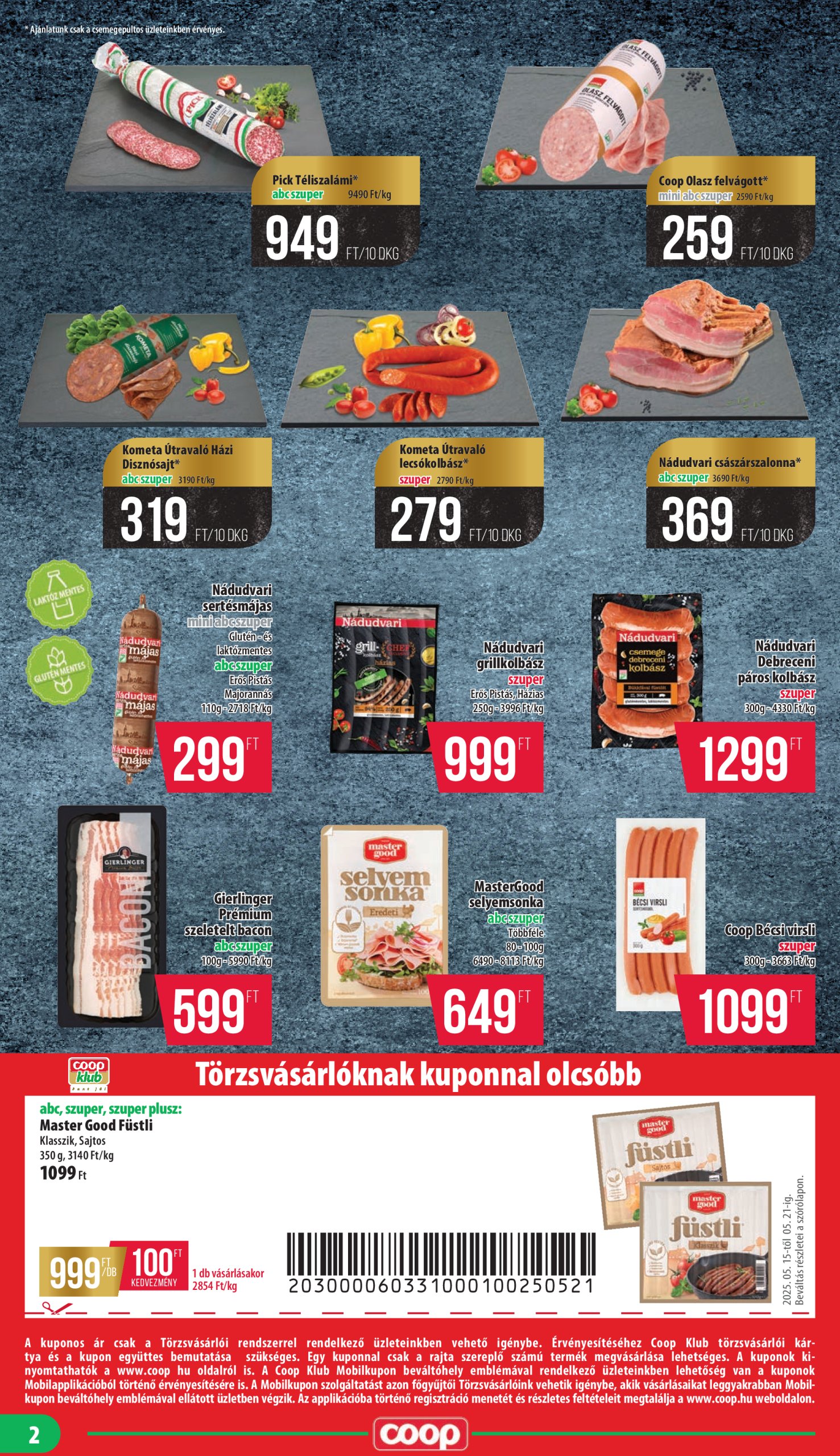 coop - Coop - Nyírzem/Szabolcs Coop akciós újság, érvényes 05.15. - 05.21. - page: 2